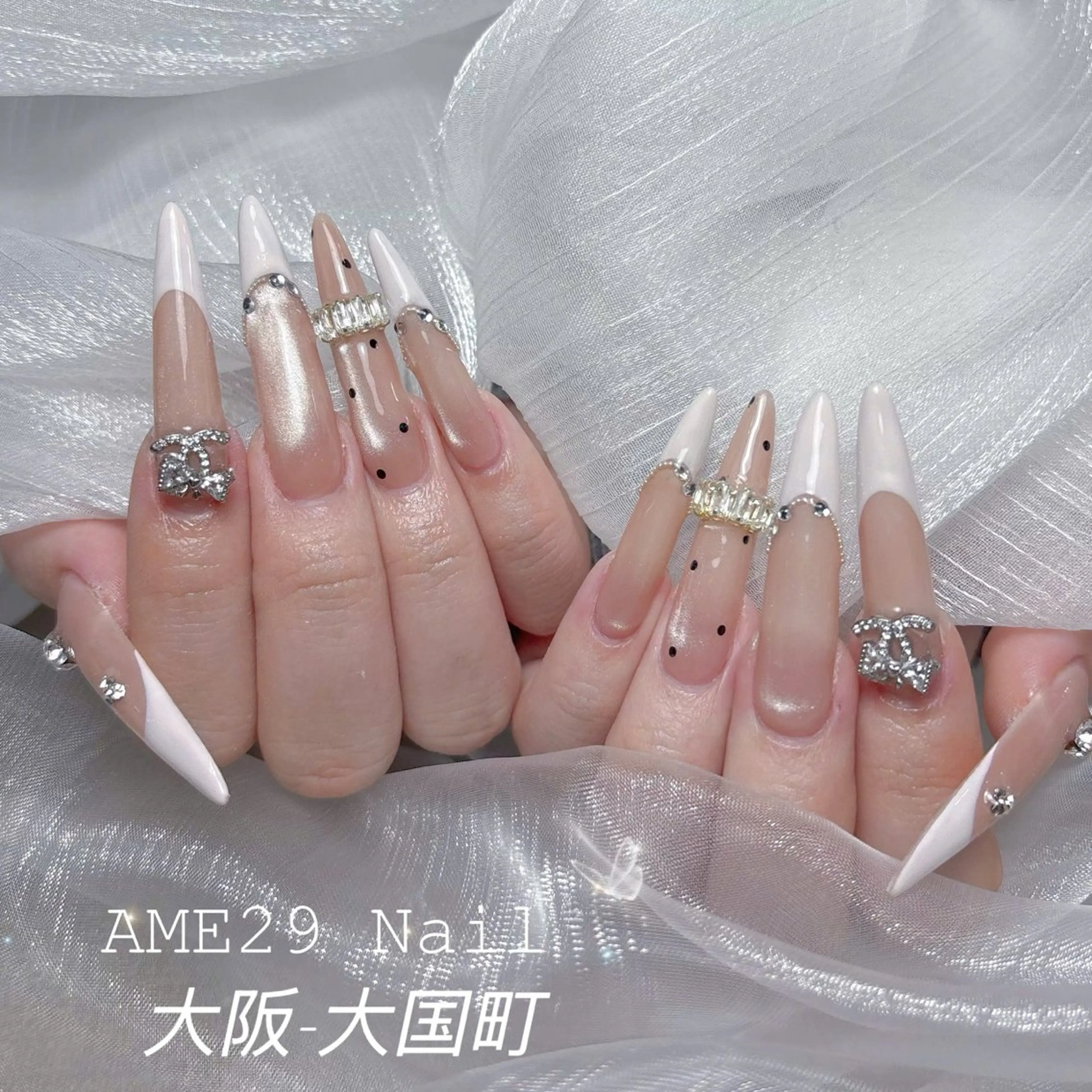 ネイル アートネイル スカルプネイル AME29 Nail ネイルサロンのネイルデザイン