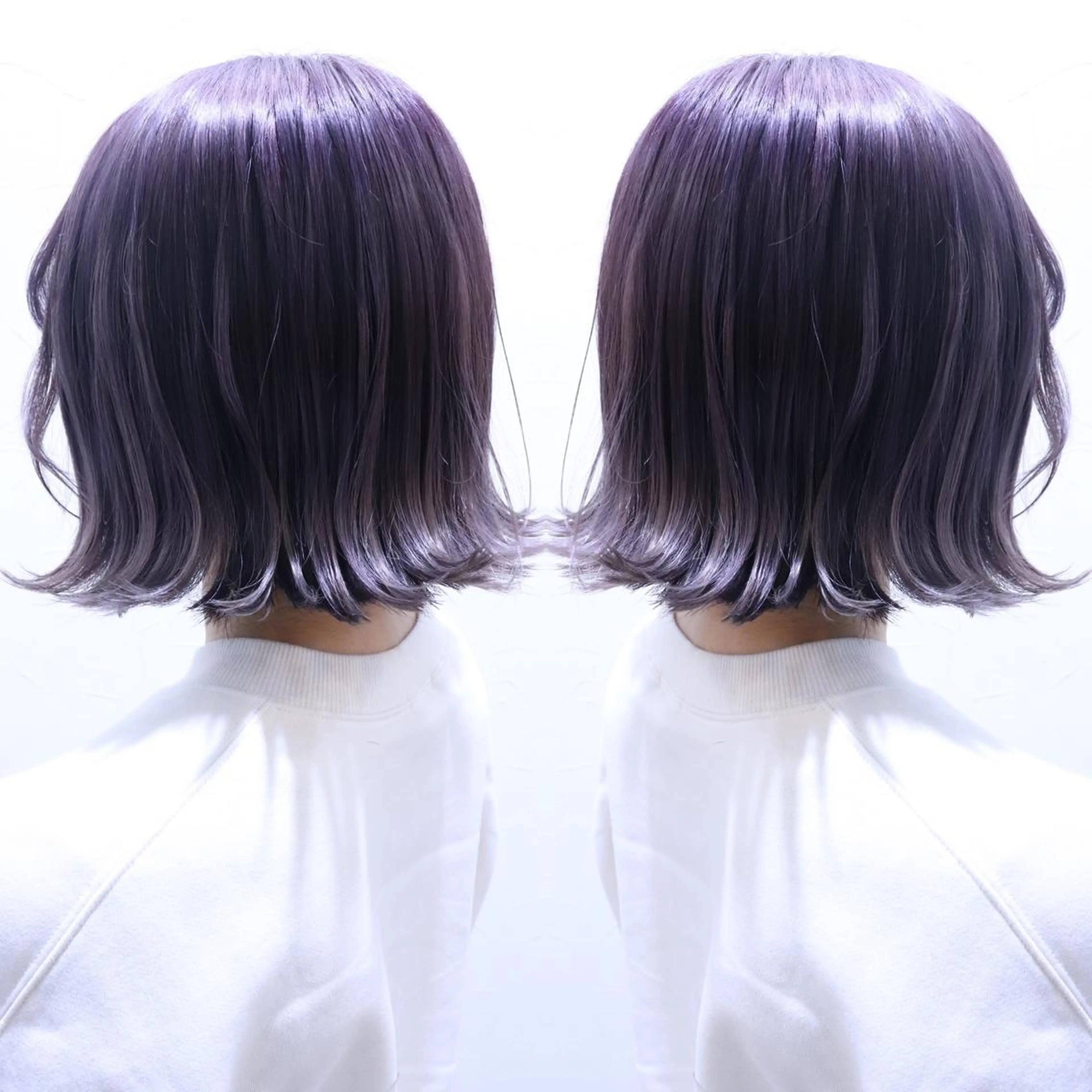 セミロング ハイライト お悩み、似合わせ提案 将真のヘアスタイル