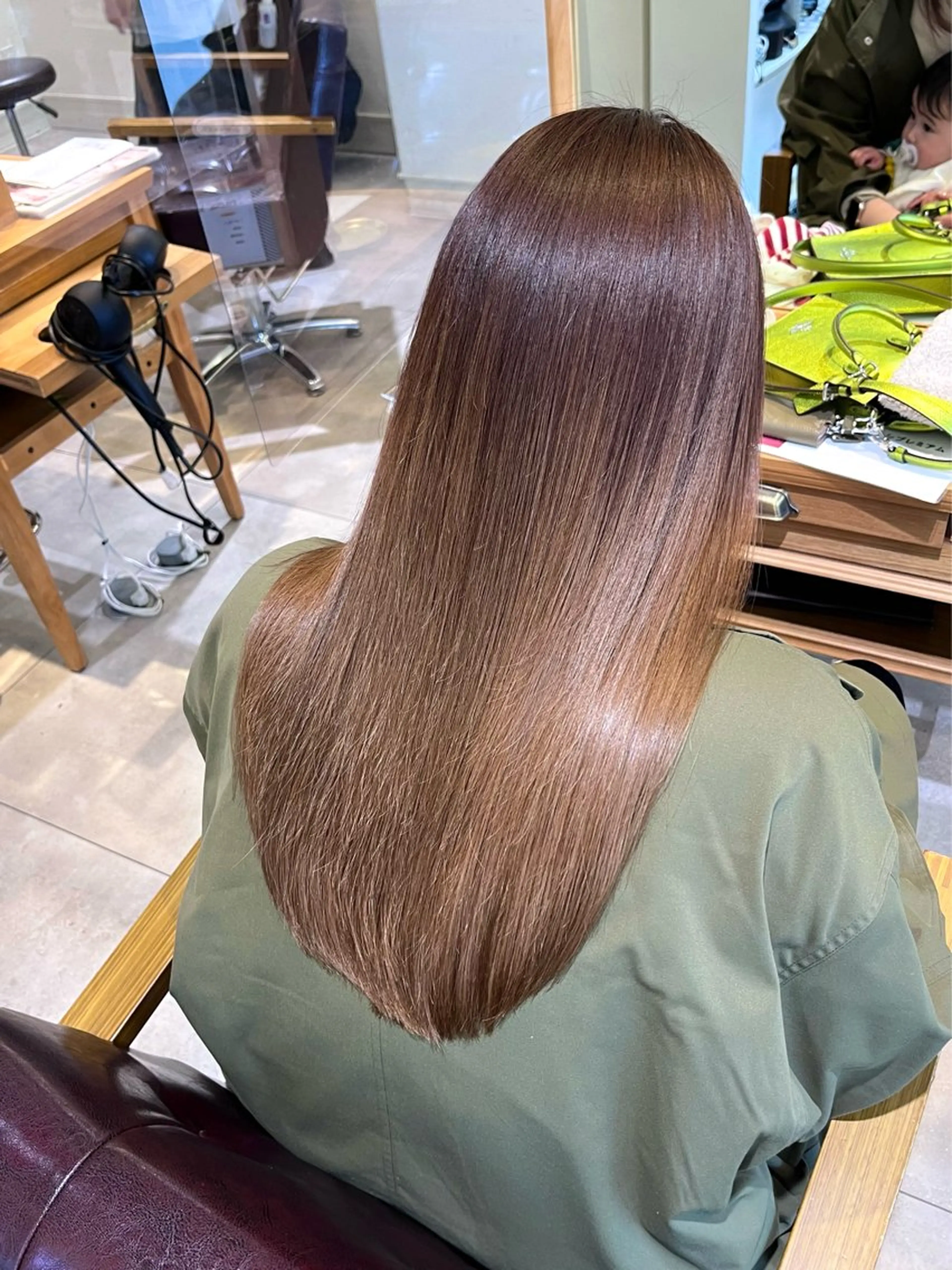 【全員】カット+カラー+水素髪質改善トリートメントの写真