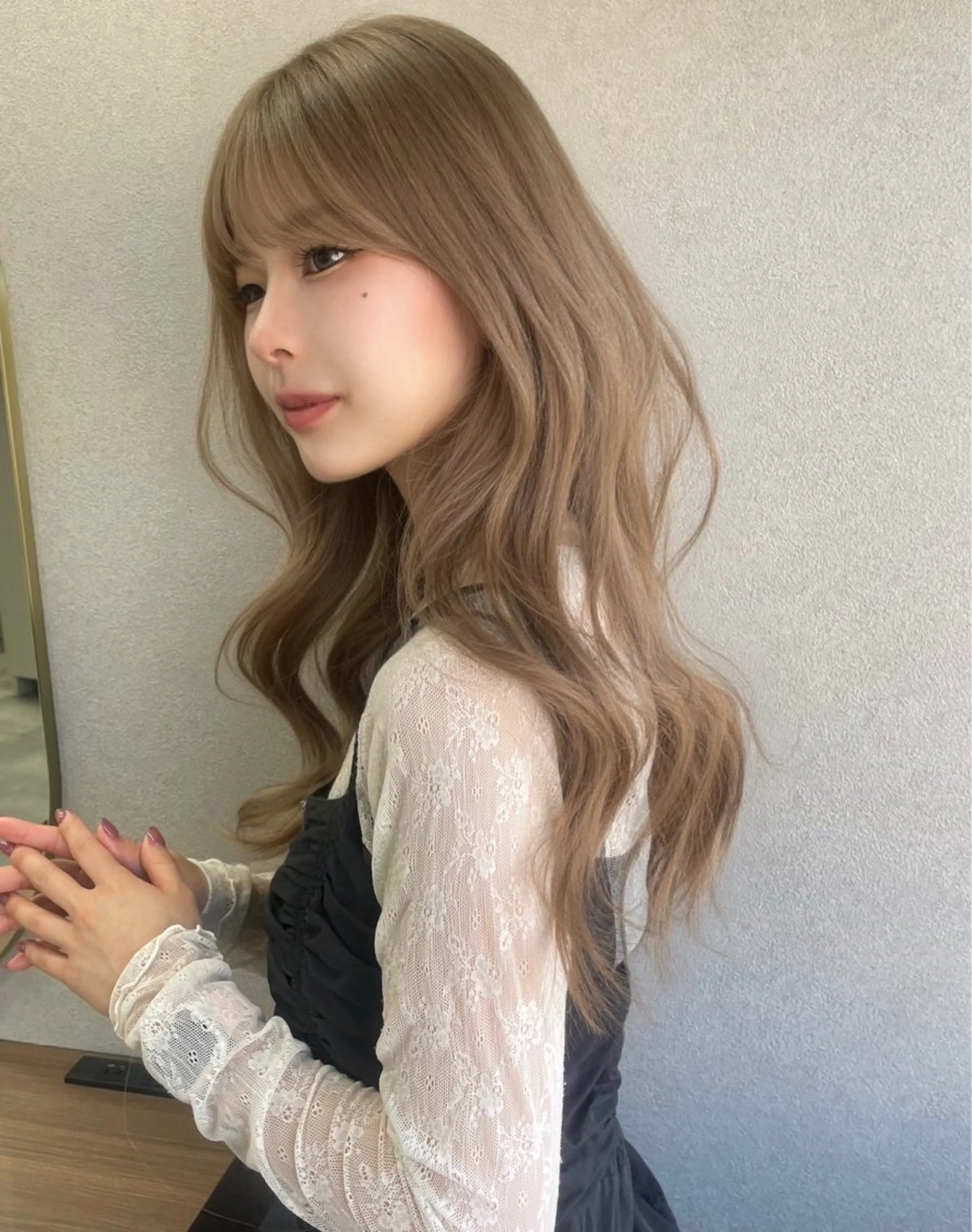 セミロング 髙杉 心のヘアスタイル