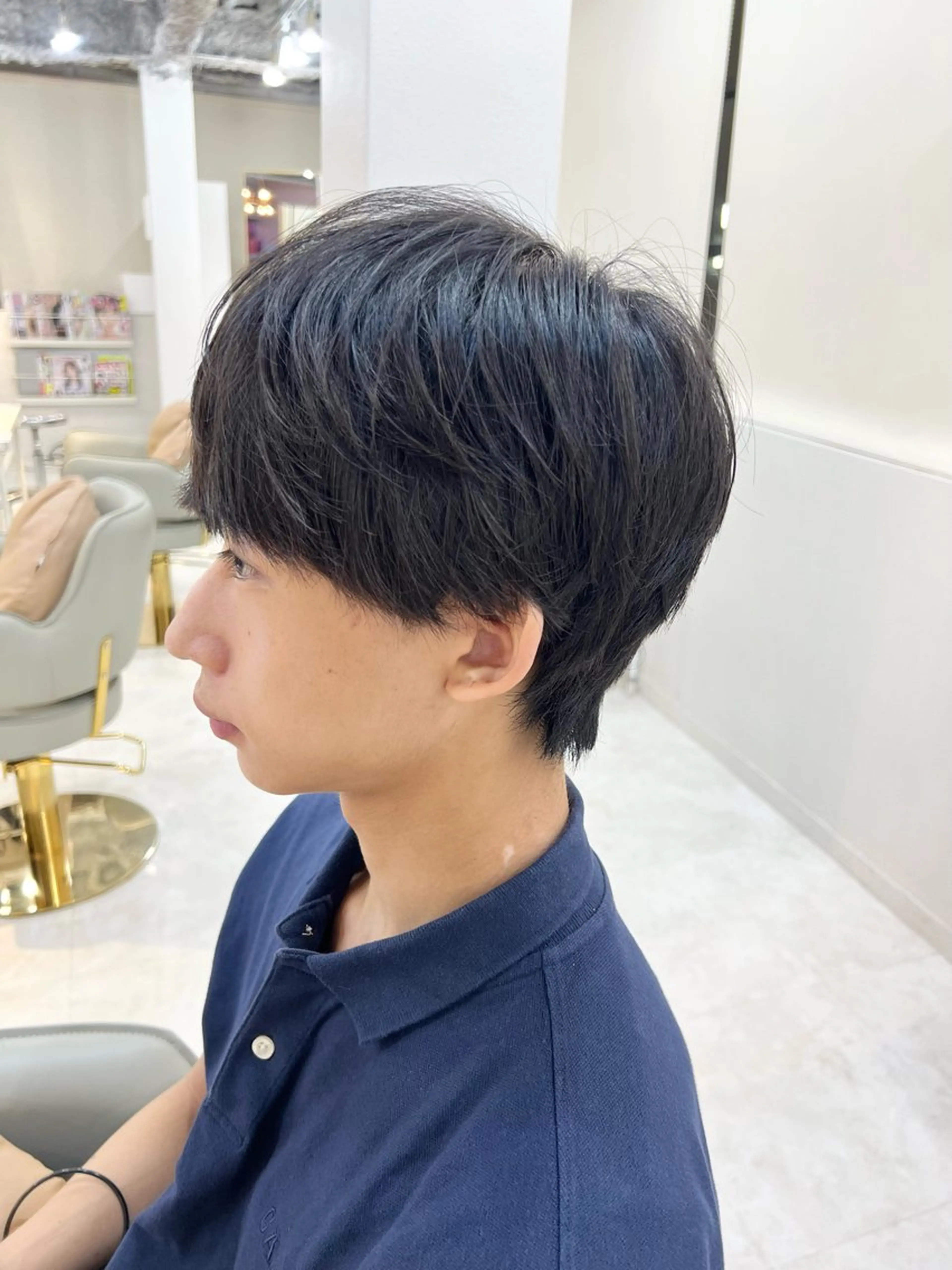 メンズ マッシュ ブリーチ練習モデル 募集✨️NOAのヘアスタイル