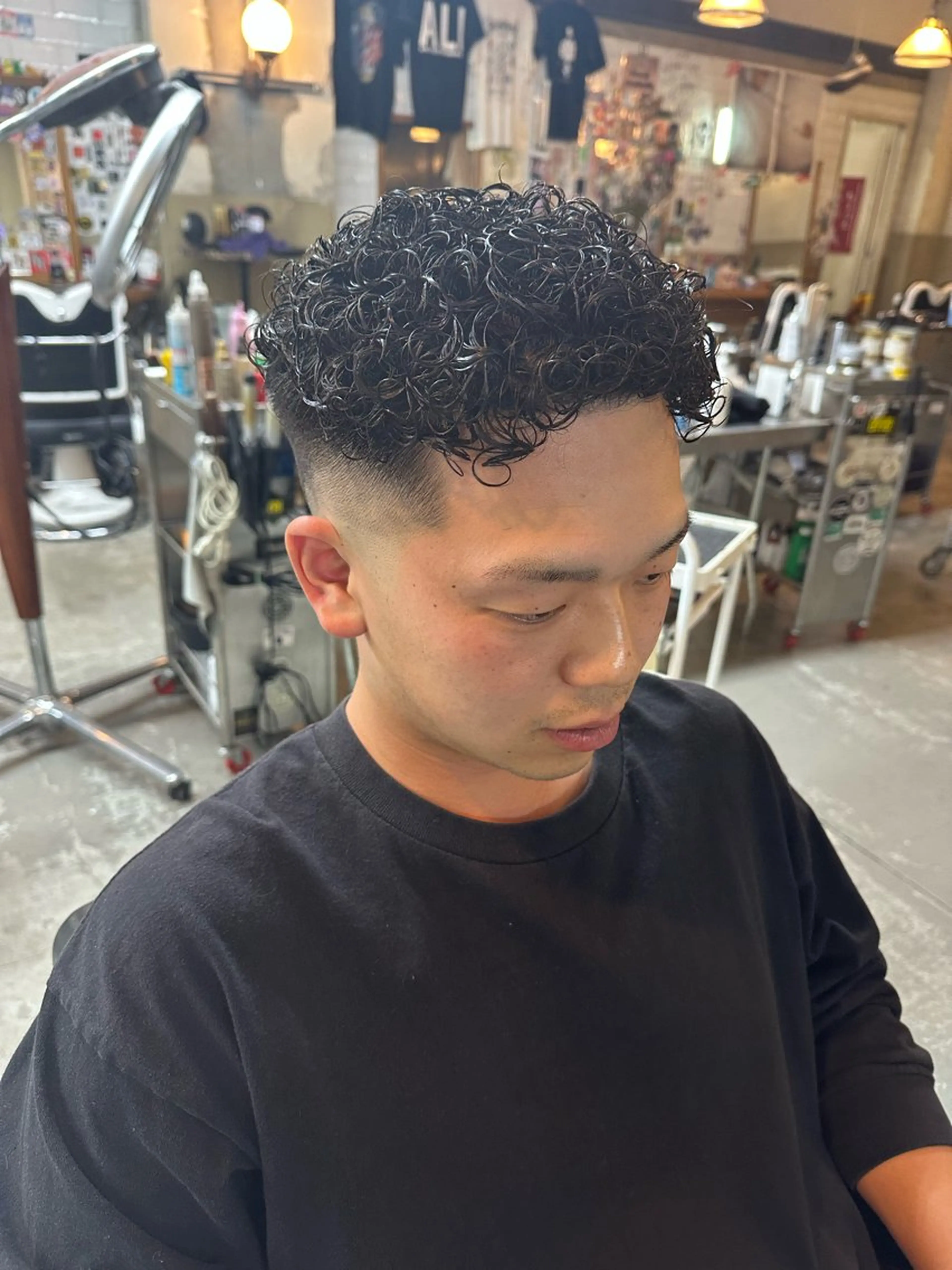 メンズカットの写真