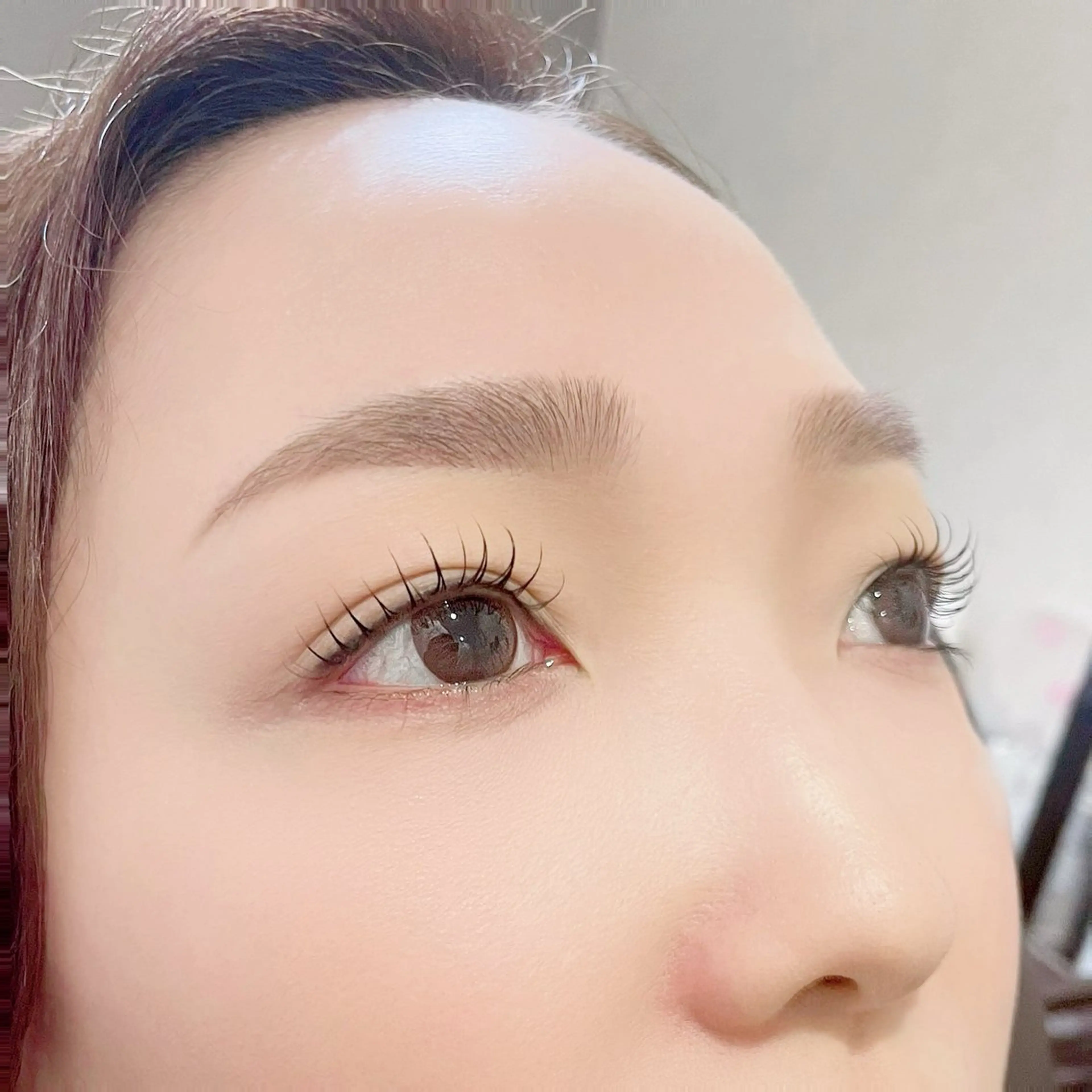 韓国で大人気ブラックティントパーマ（美容液コーティング付）の写真