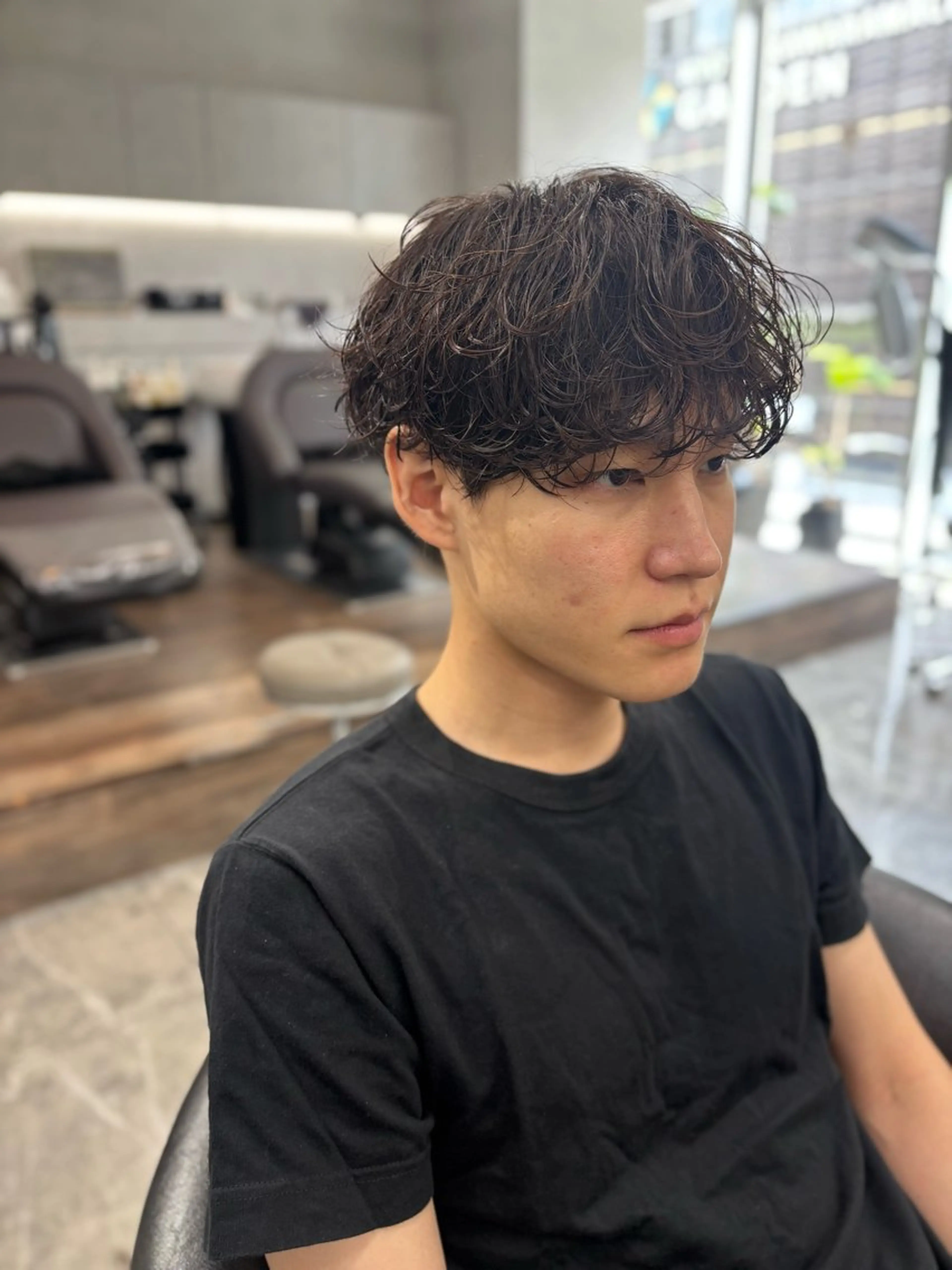 パーマ メンズ カット パーマ 🍐シャドウパーマ メンズ特化/守岡🍐のヘアスタイル