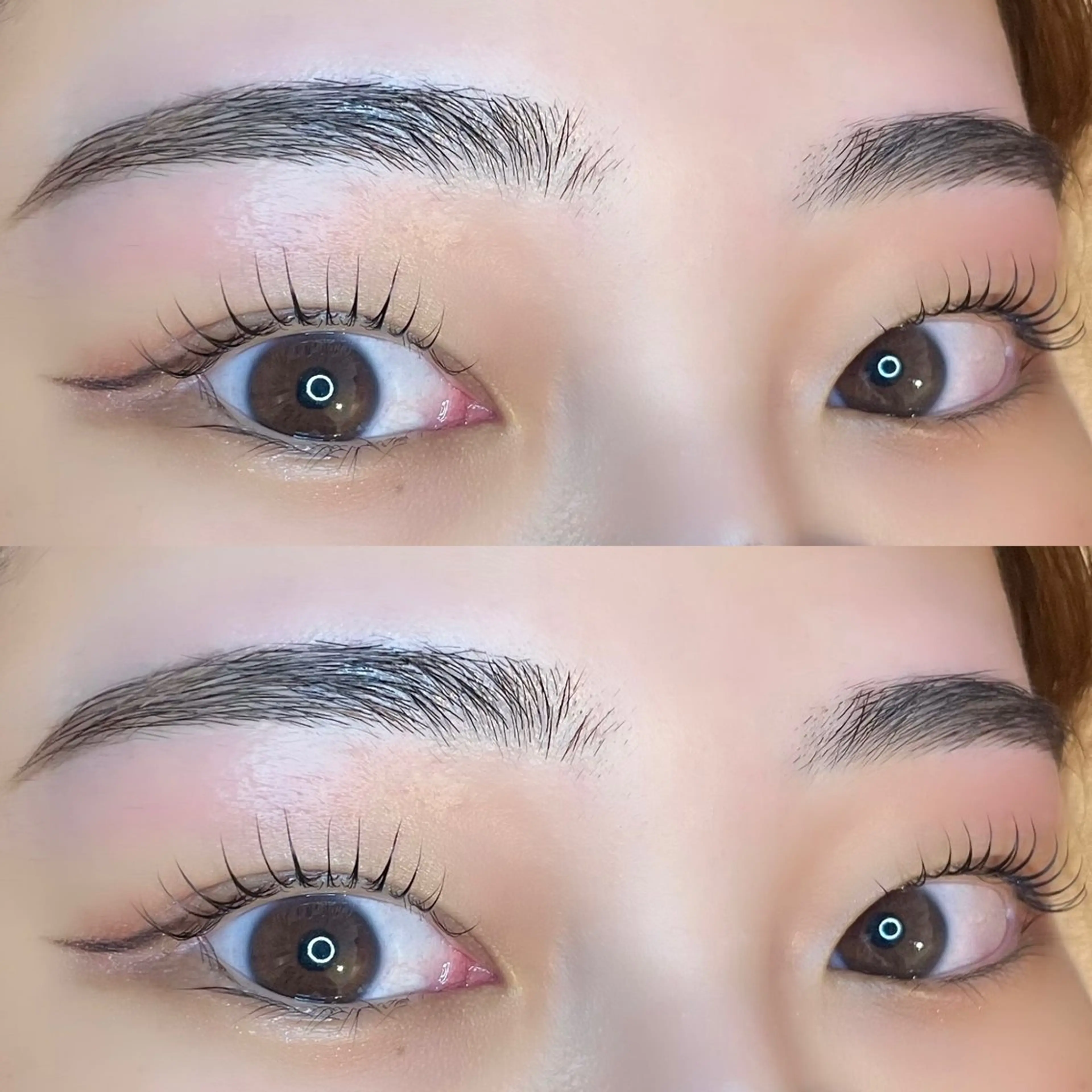 眉wax+まつ毛パーマ(デザイン3種類から選べます♪)の写真