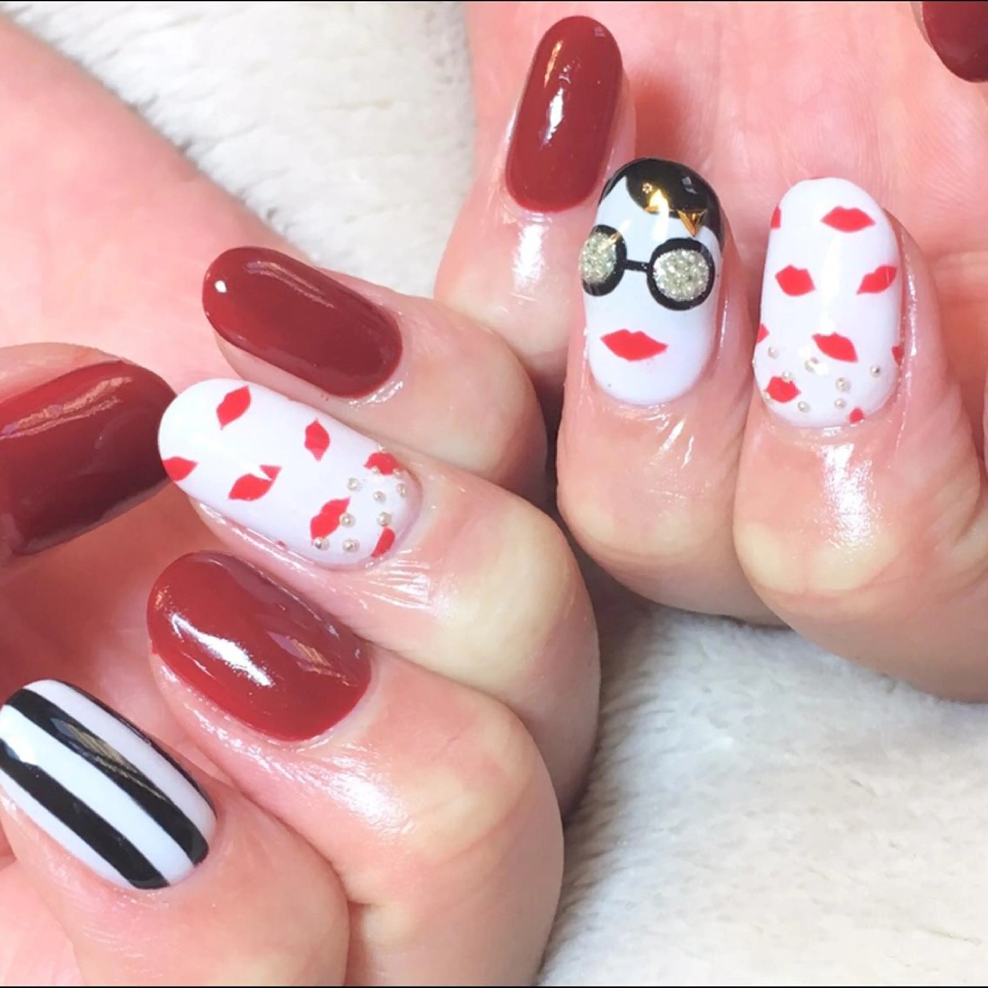 ネイル ハンドネイル 山田 貴子のネイルデザイン