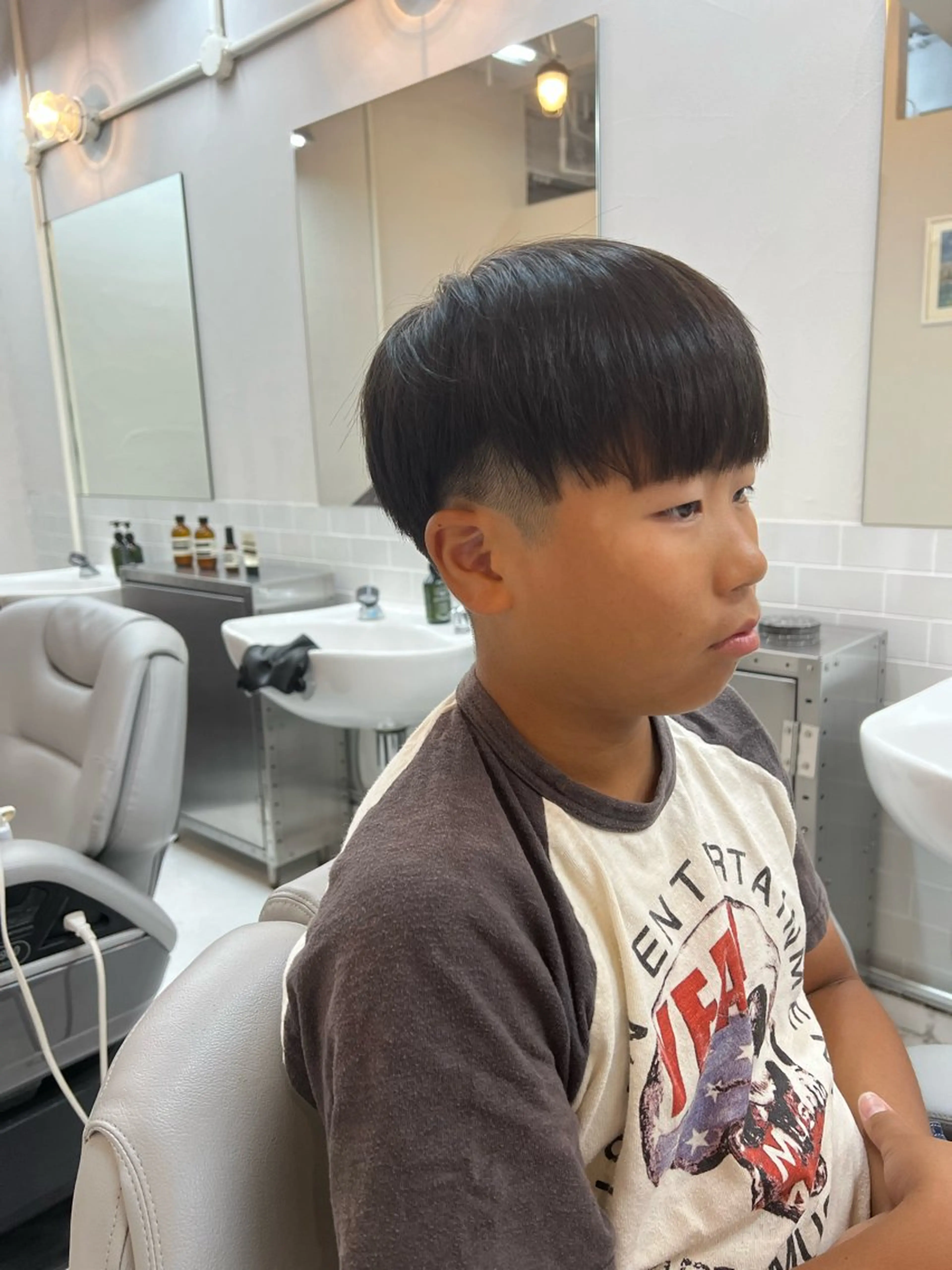 キッズ 杉山 友哉のヘアスタイル