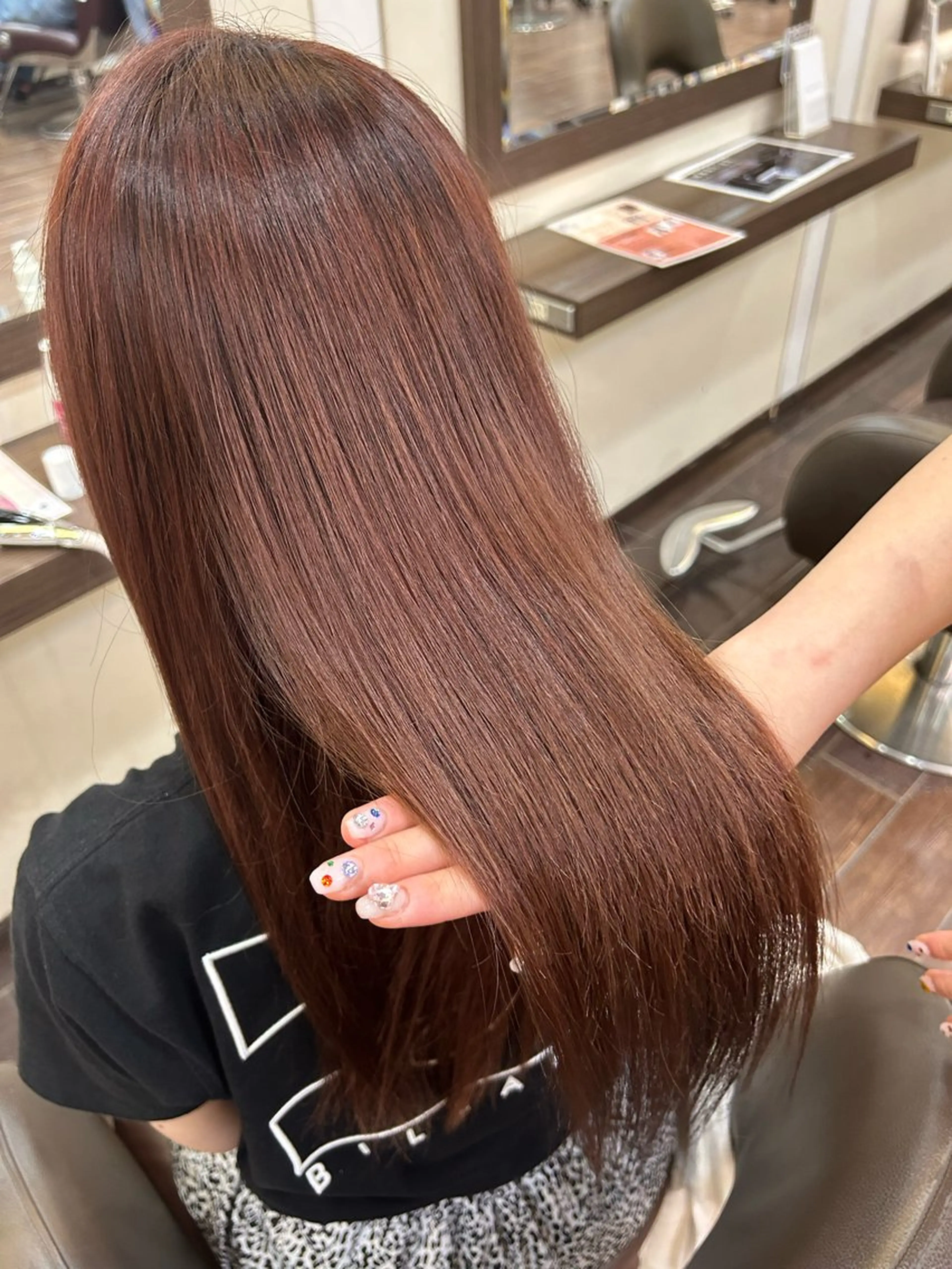 ロング 韓国風カラー 学生 髪質改善 韓国風ヘア トリートメント メンズスタイル Hitomi🐶のヘアスタイル