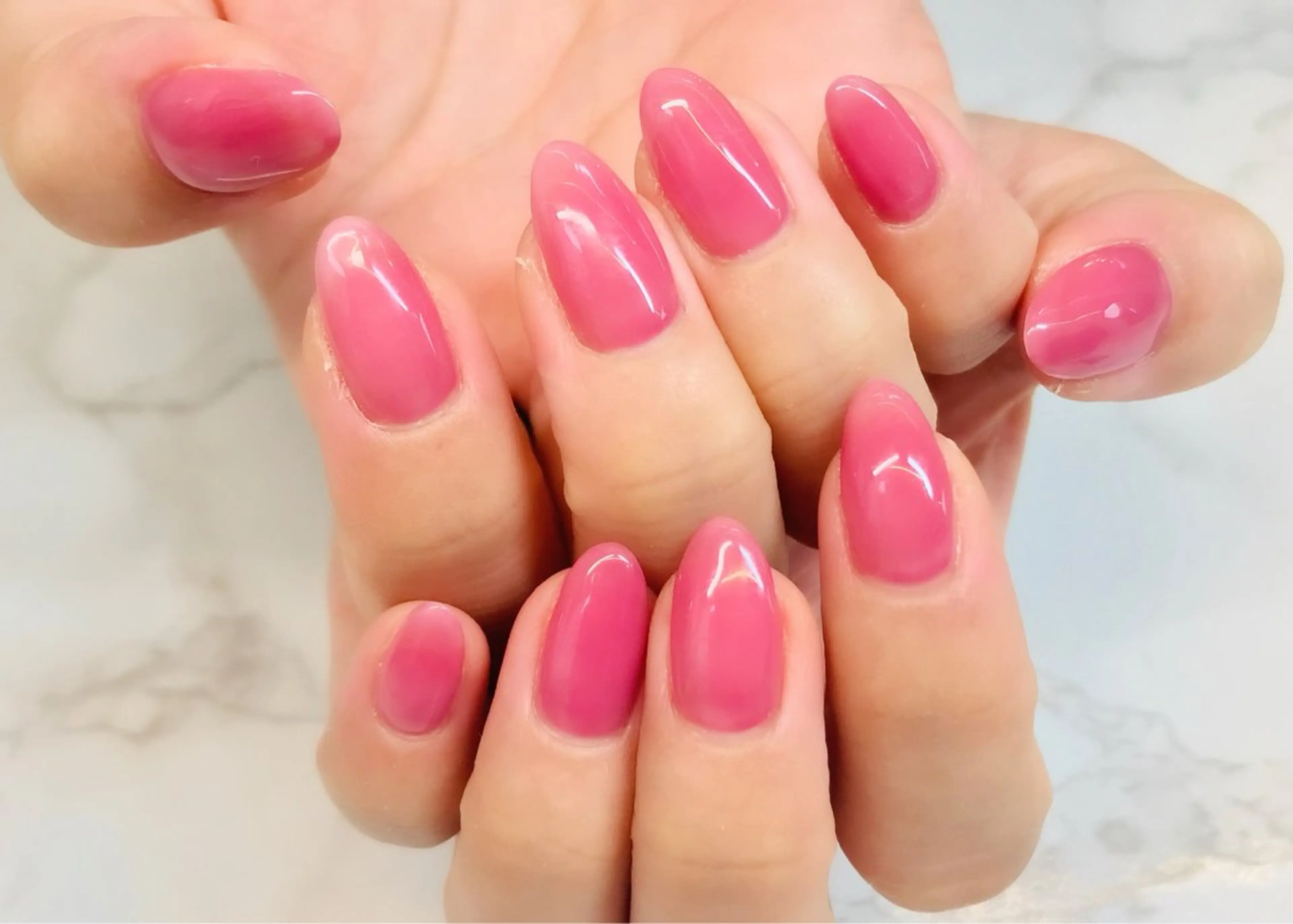 ネイル ピンク Yukako. Nのネイルデザイン