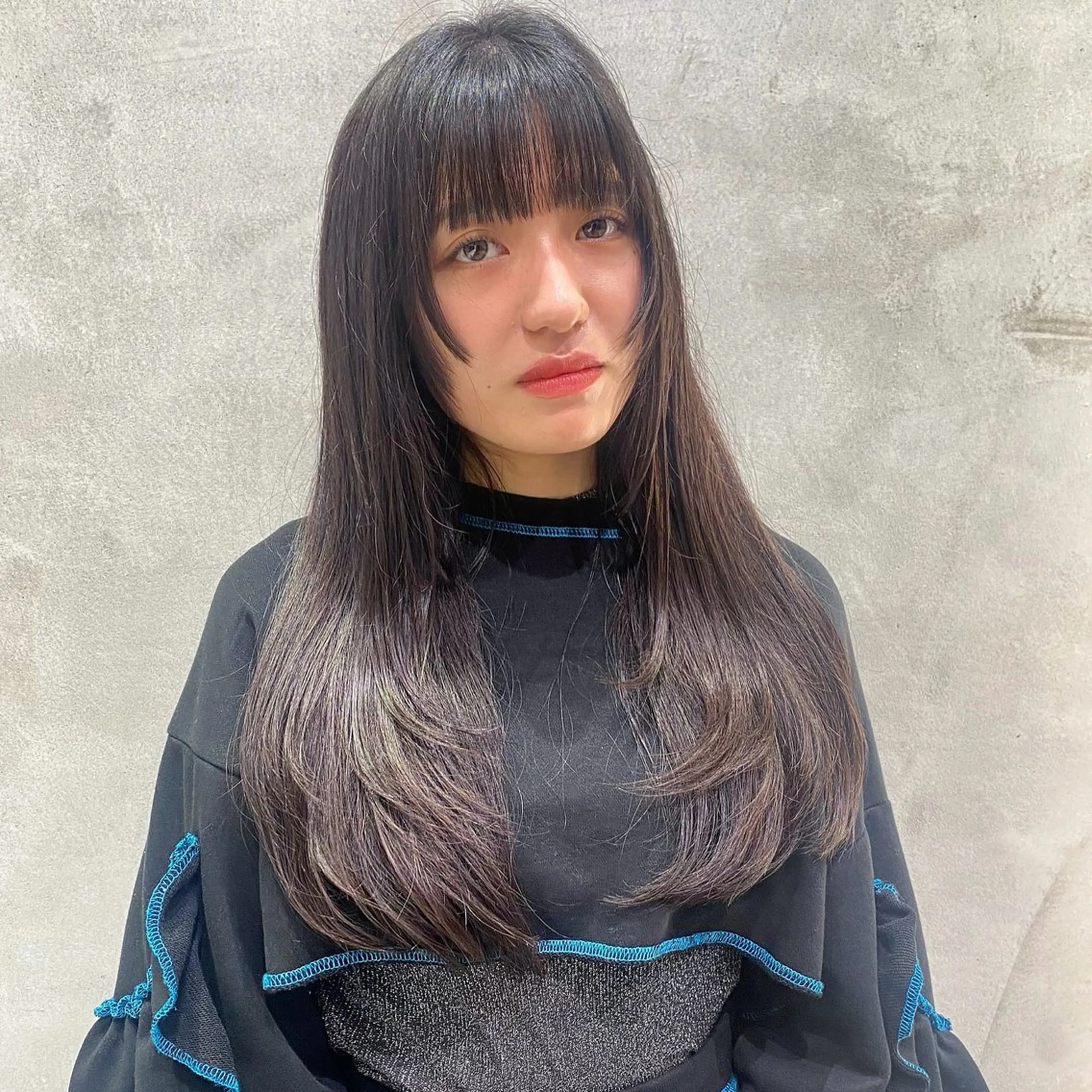 ロング レイヤーカット トリートメント カット トリートメント SHICENEケイ レイヤーカット🦋のヘアスタイル