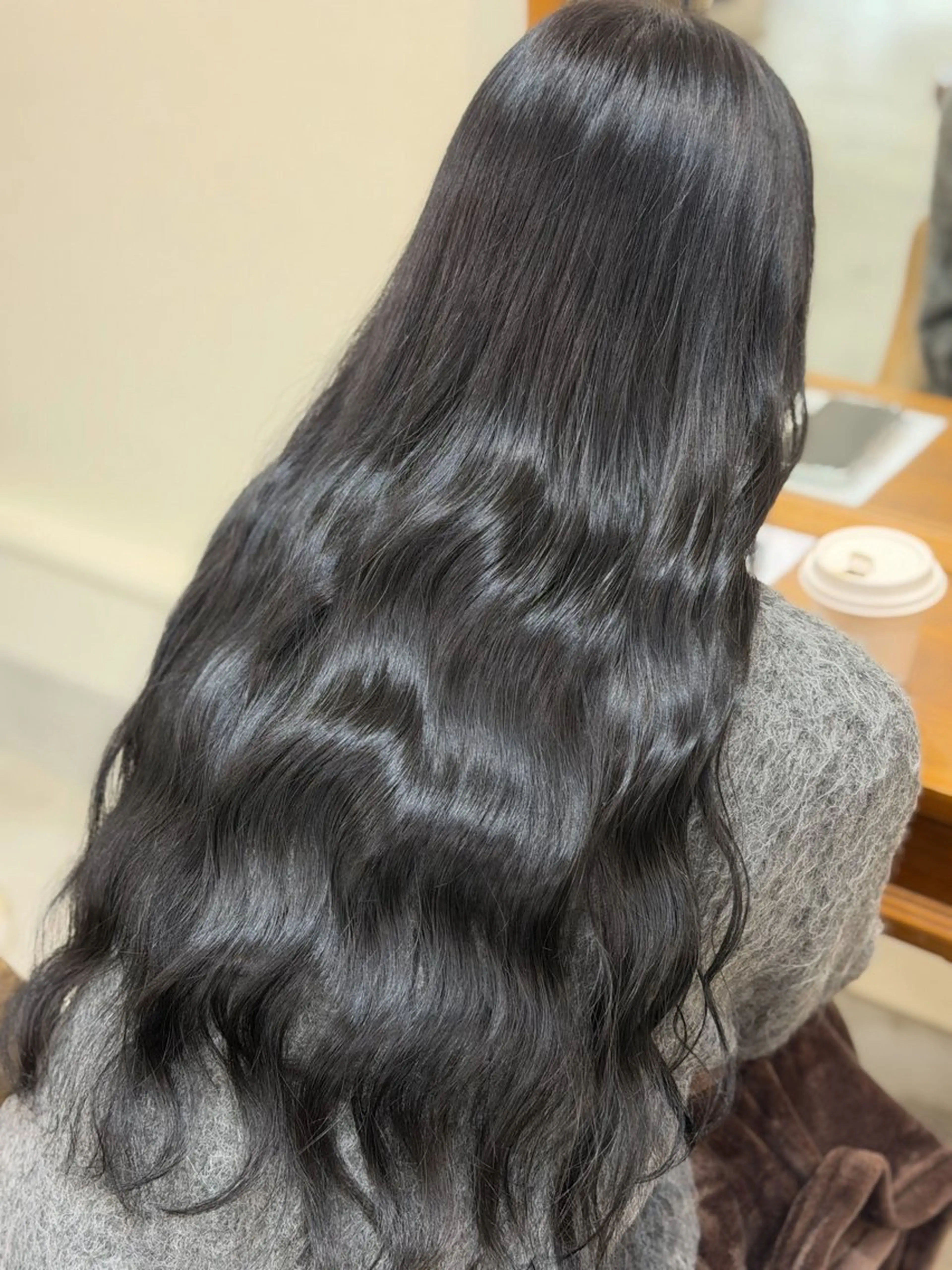 ロング 髪質改善 トリートメント カット トリートメント ank classic hair【アンククラシックヘアー】所属・メンズスタイル バレイヤージュ　齋藤のヘアスタイル