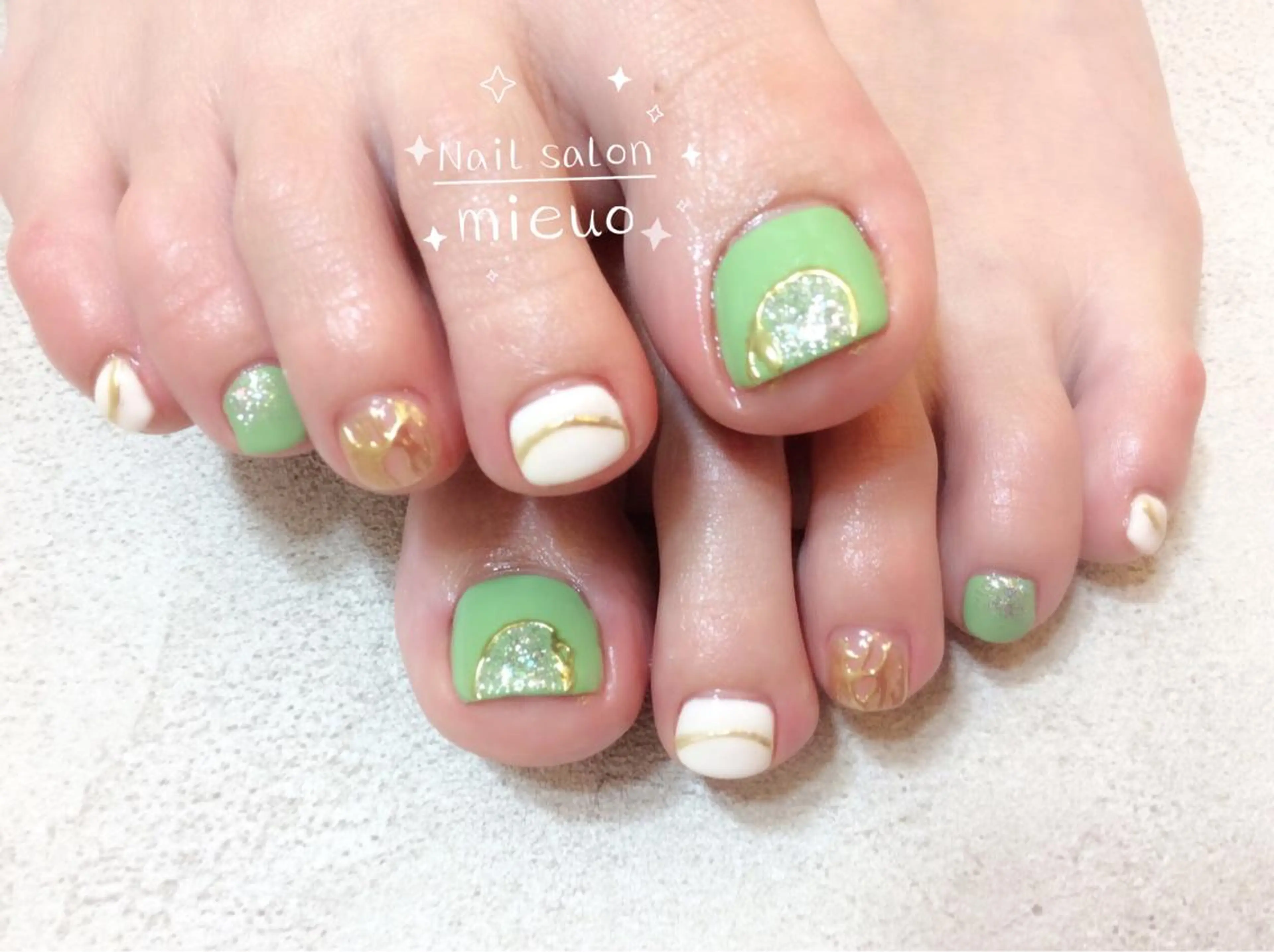 ネイル フットネイル ネイルサロン ミューオのネイルデザイン