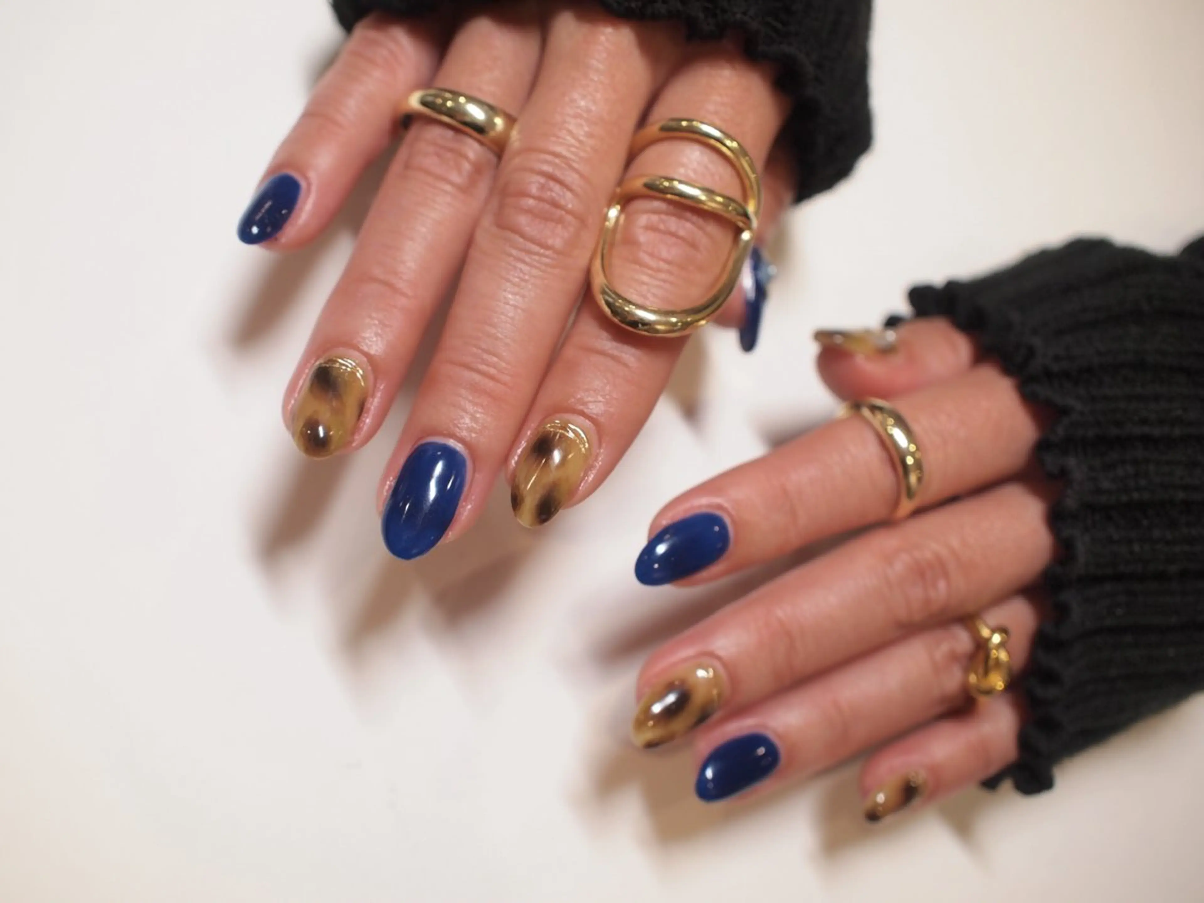 ネイル べっ甲ネイル 【ＯＲＧＡＮ】 nailのネイルデザイン