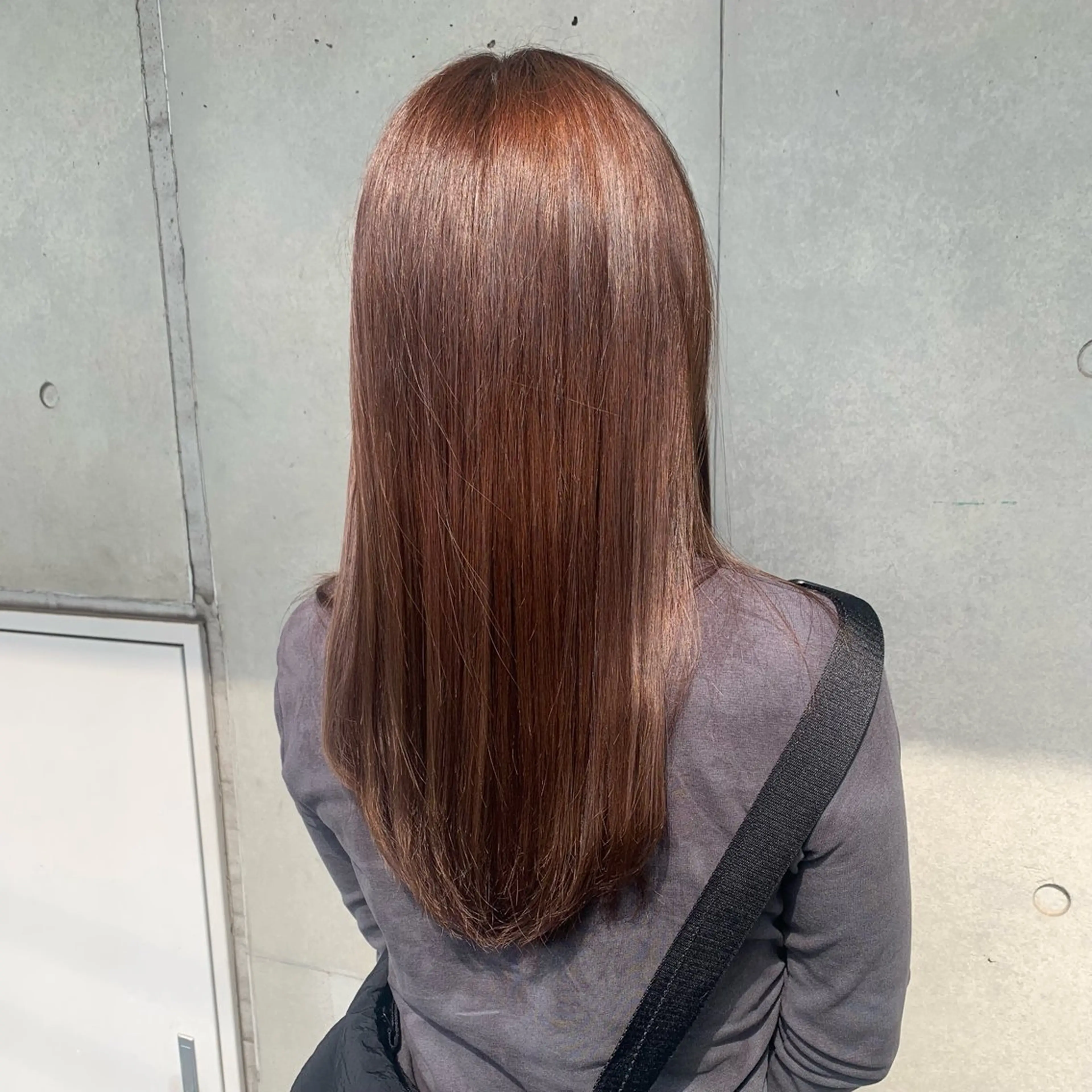 カラー 遠藤姫花 𝒂𝒔𝒉草加𓂃のヘアスタイル