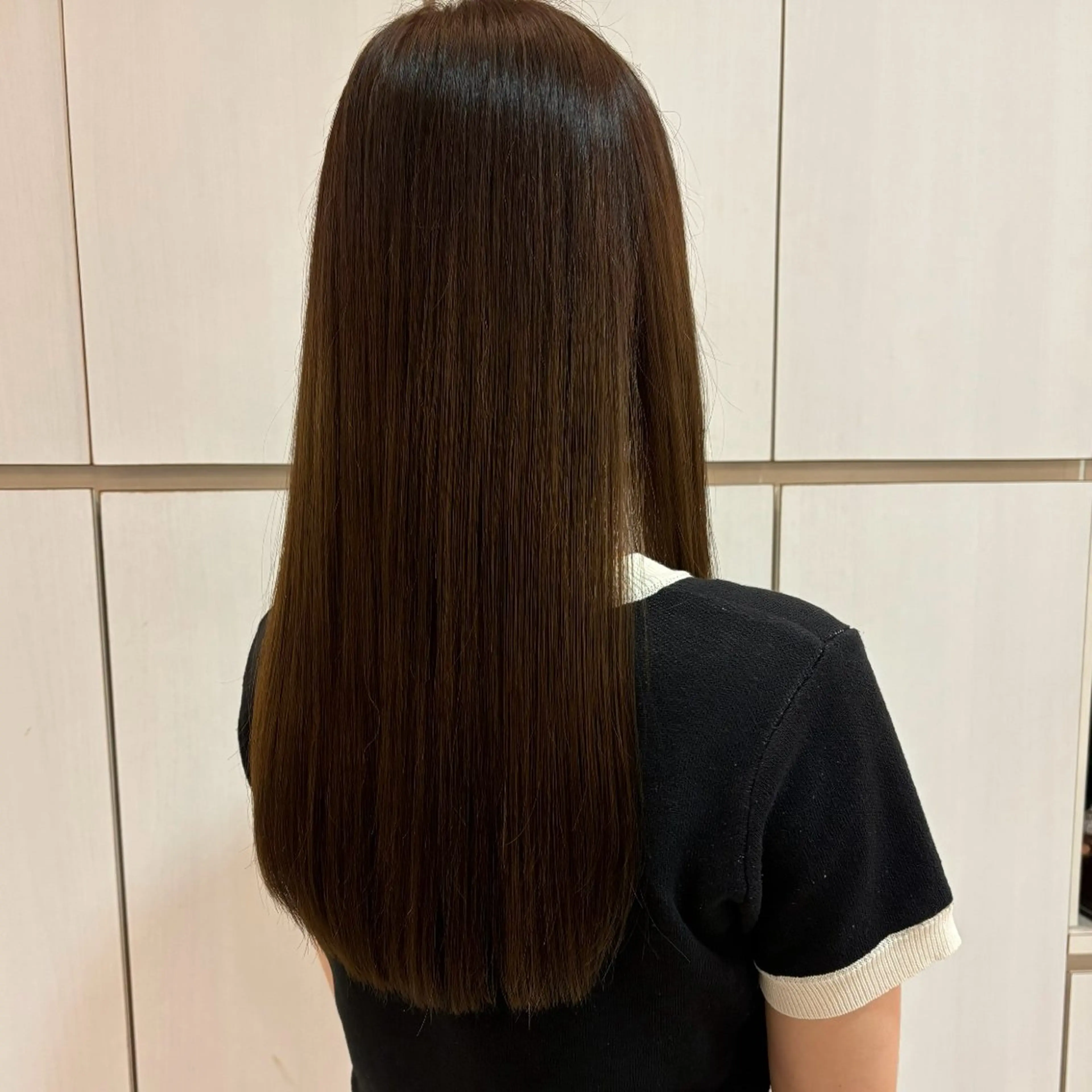 カラー 髪質改善 ヘアカラー トリートメント 💖透明感カラー 板倉百花💖のヘアスタイル