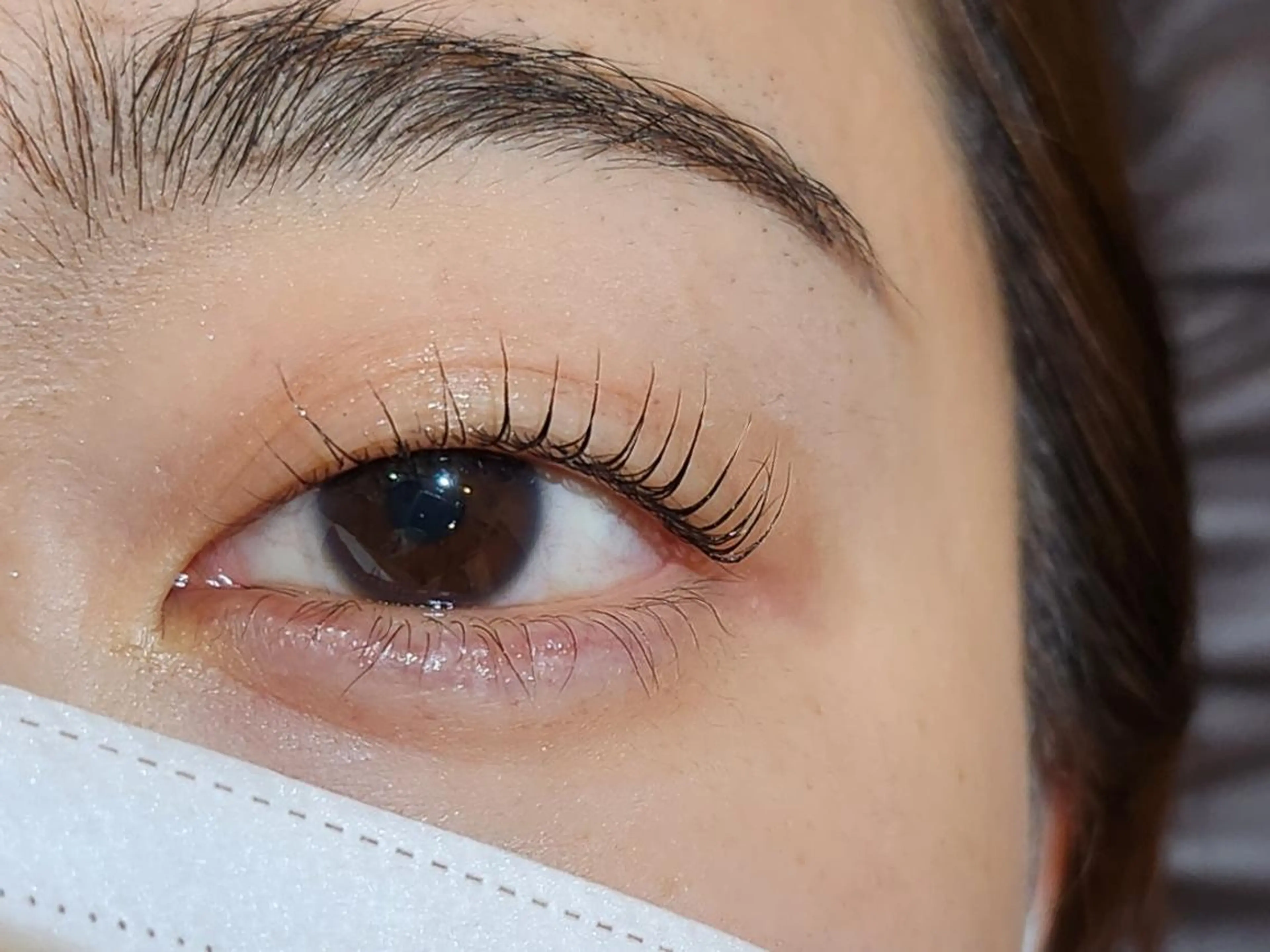 マツエク・マツパ 一重×まつ毛パーマ 💜bora .のネイルデザイン