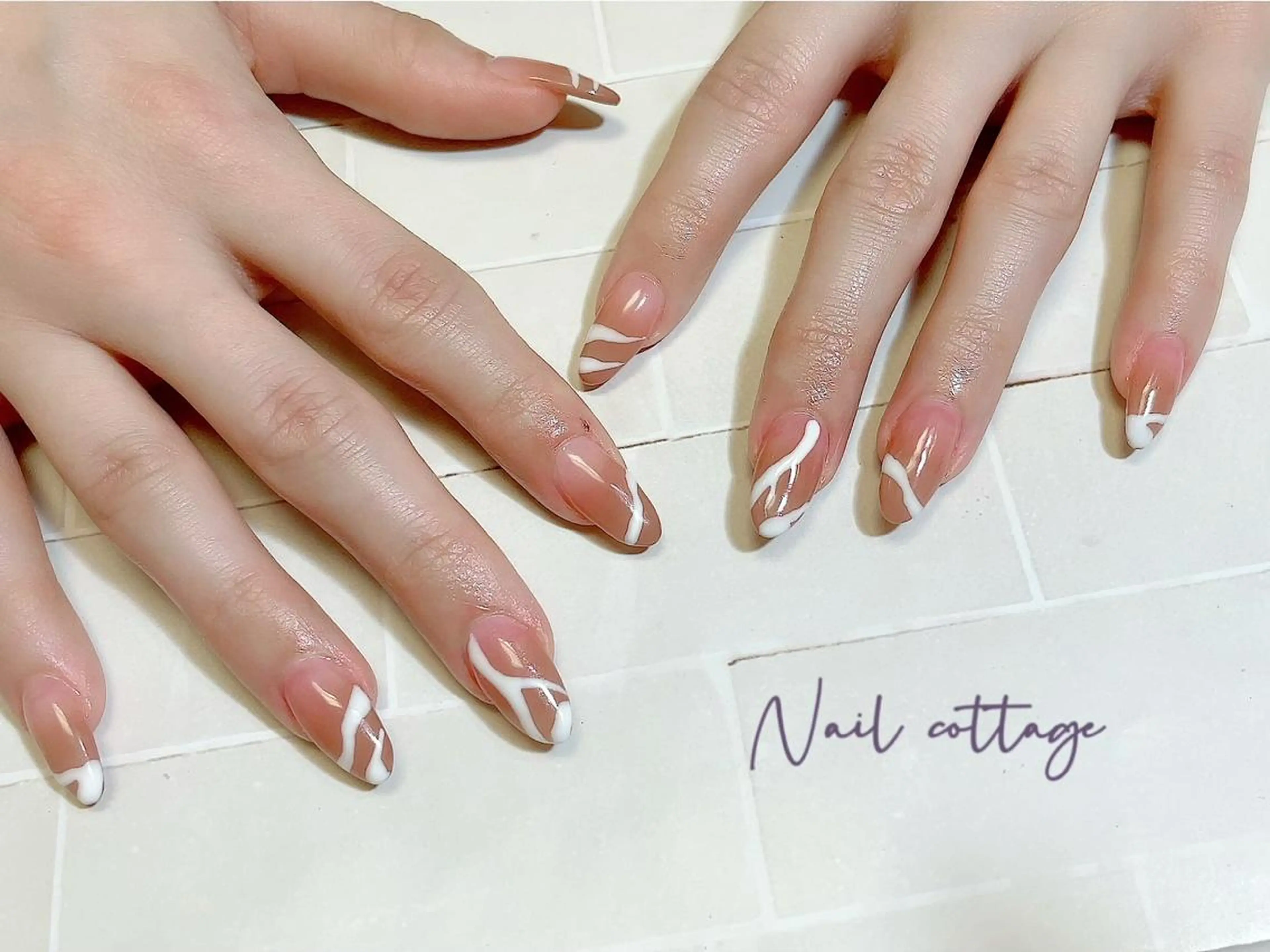 ネイル アニマル柄 Nail cottageのネイルデザイン