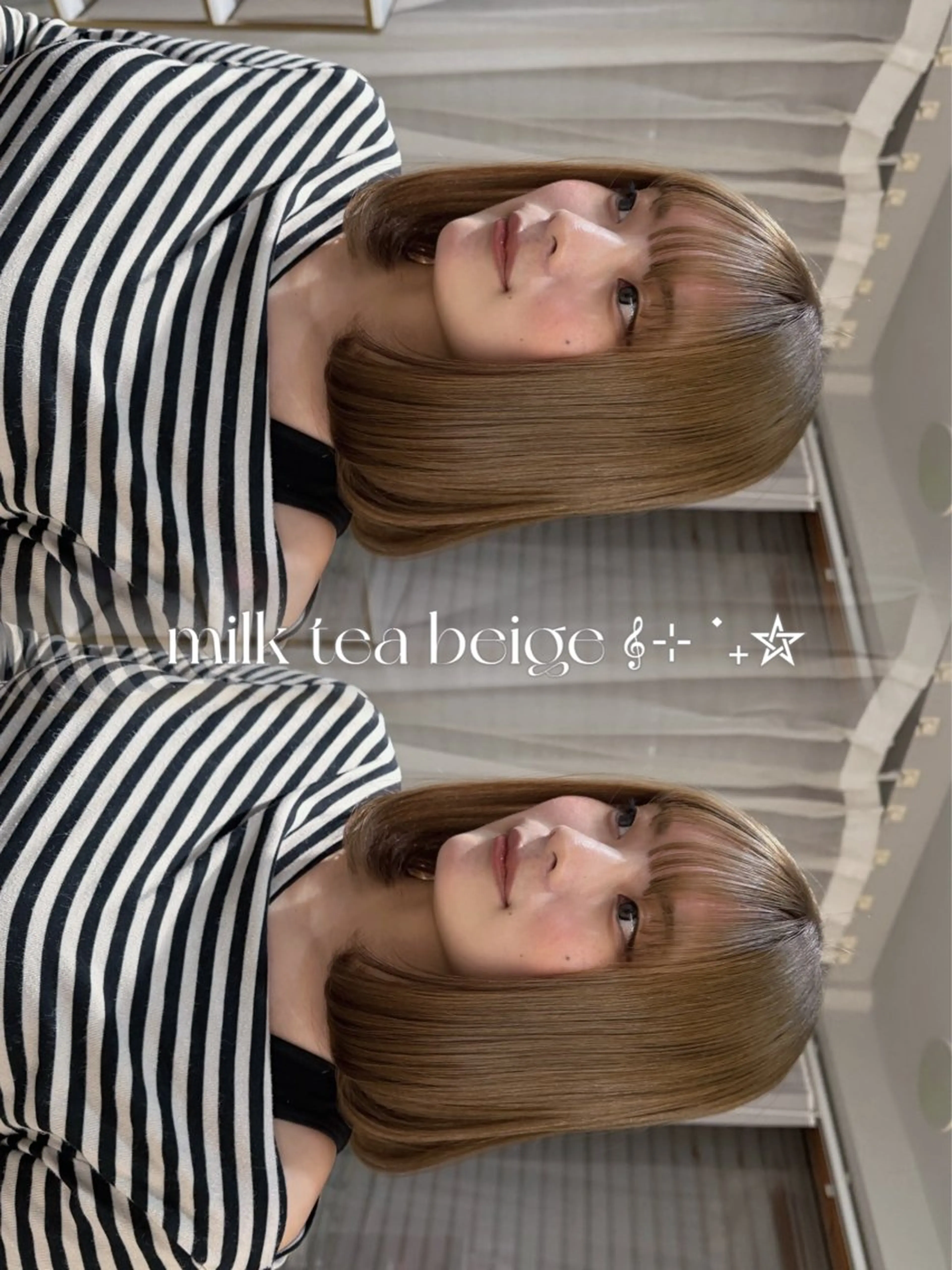 ショート ボブ cipre 萌乃のヘアスタイル