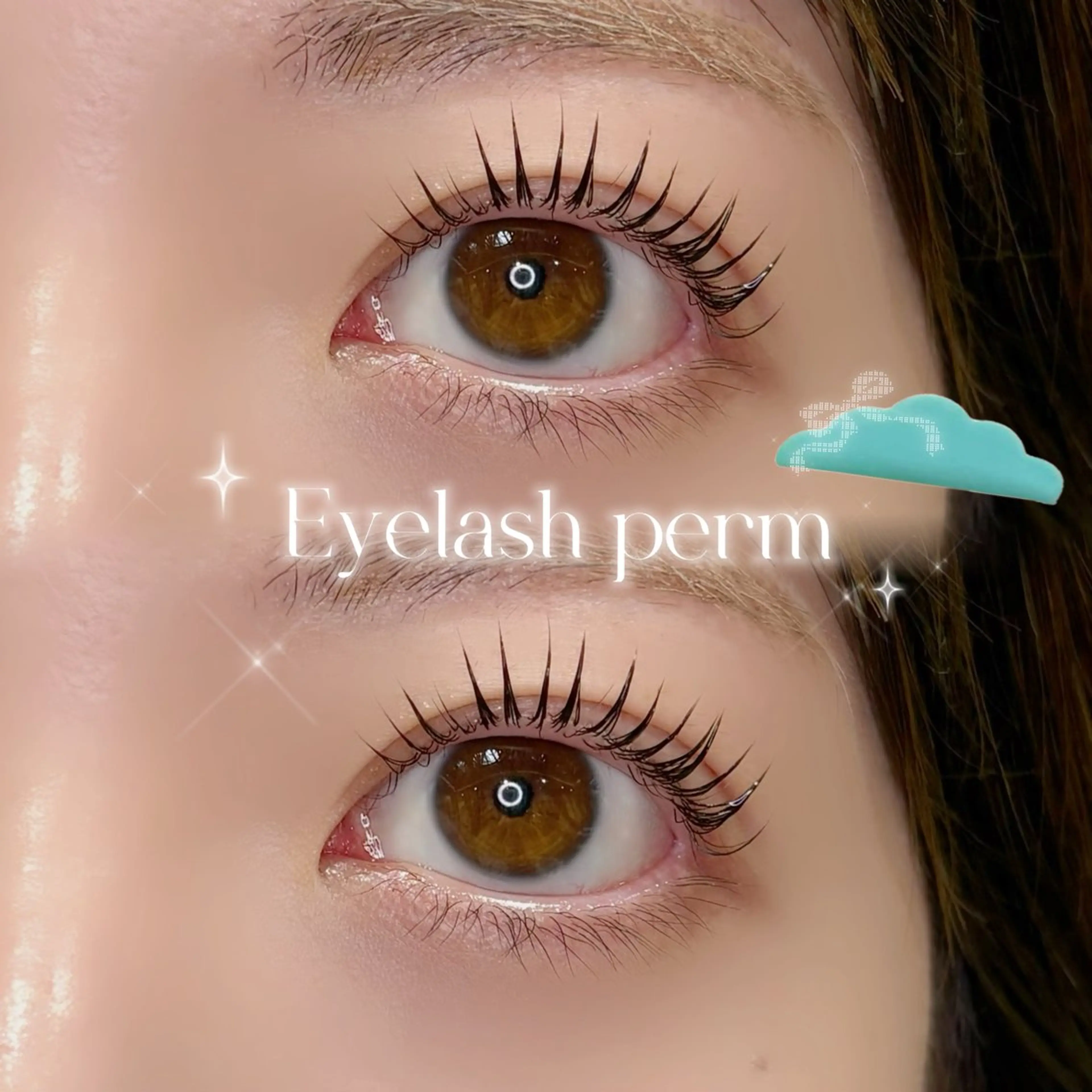 マツエク・マツパ バインドロック 束感まつ毛 パリジェンヌラッシュリフト 下まつげエクステ 一重×まつ毛パーマ yoshie🕯️ 新宿/まつ毛パーマのマツエク・マツパデザイン