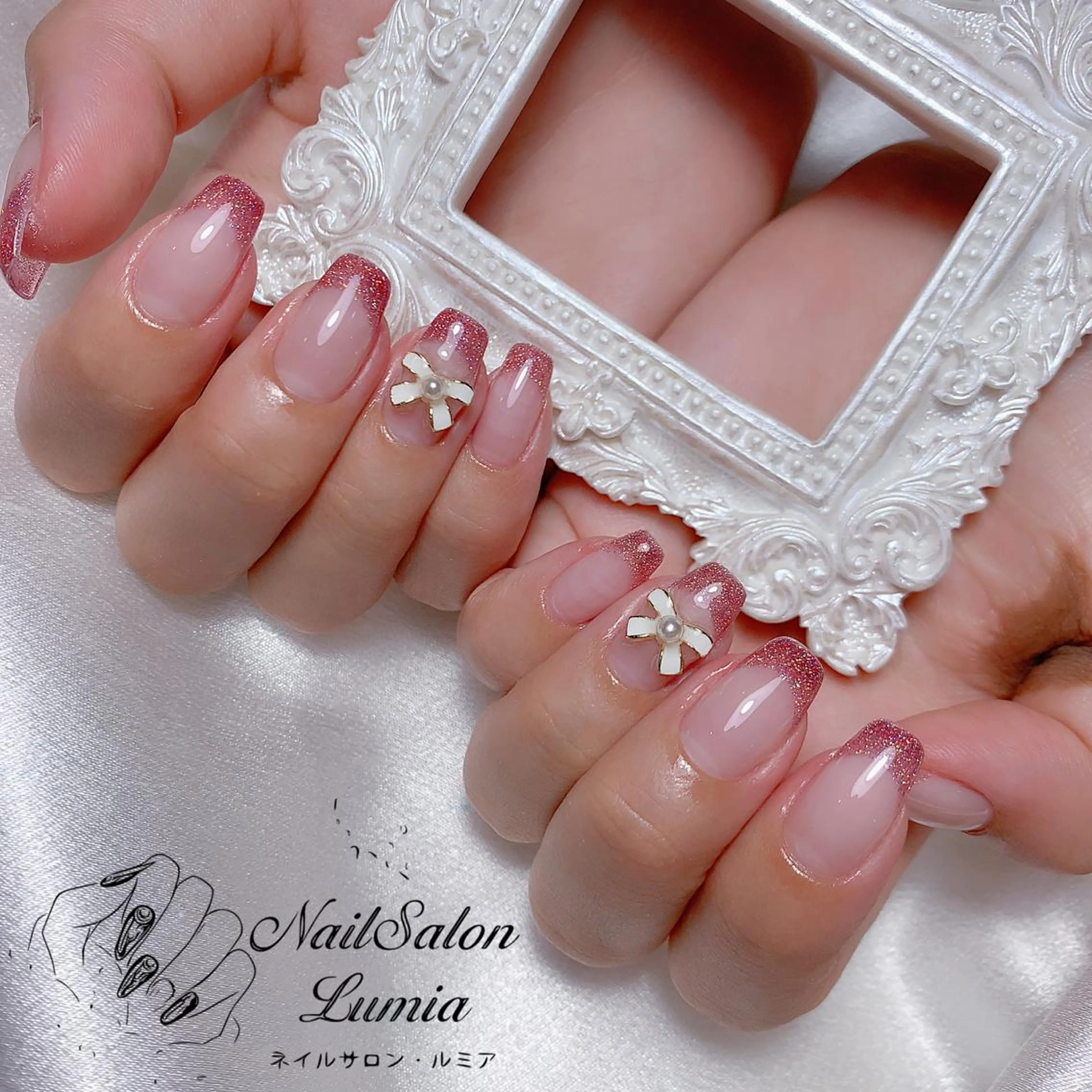 ネイル ハンドネイル ネイルサロン ルミア Lumia 店長のネイルデザイン