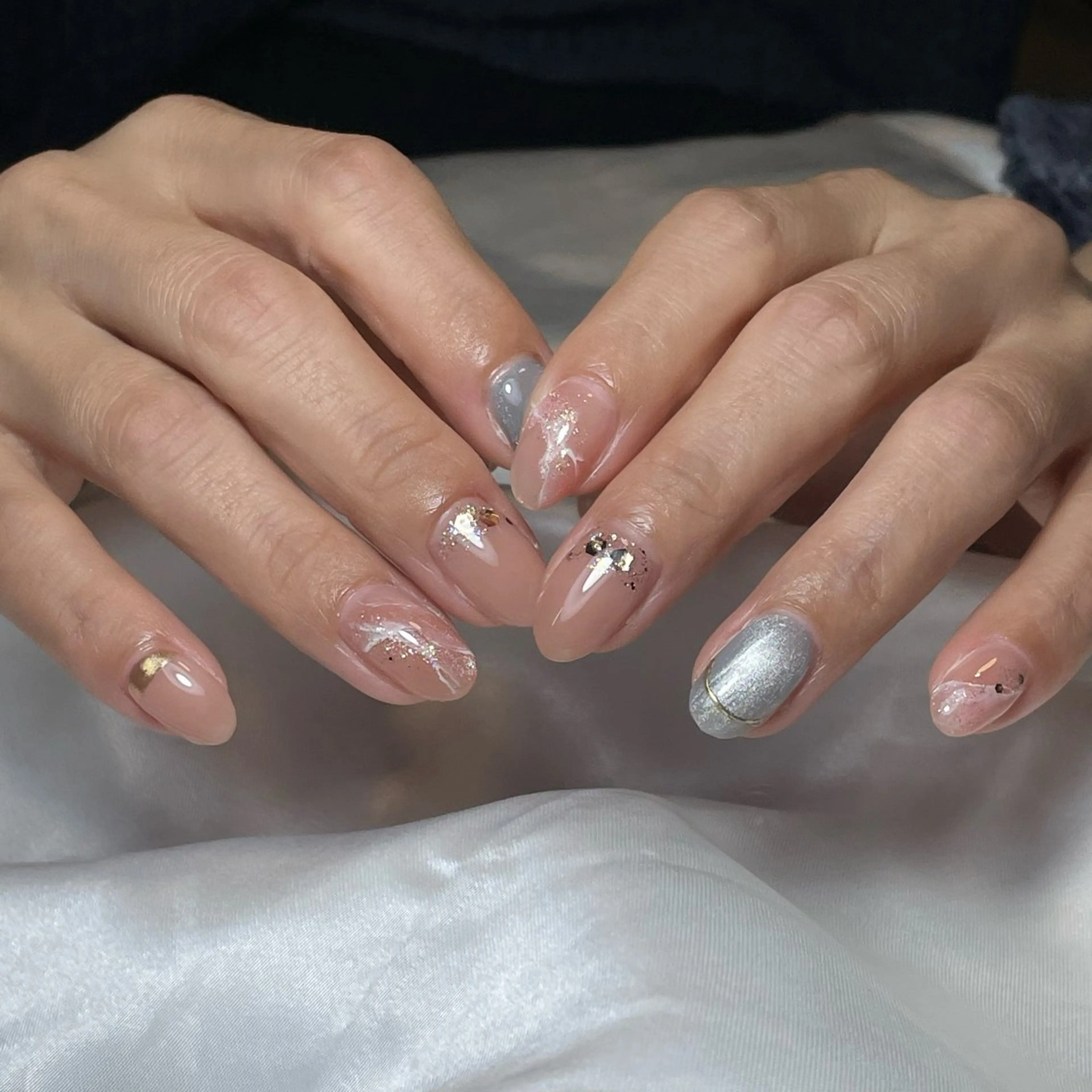 ネイル 大理石ネイル(マーブル) WATANABE MAYUMIのネイルデザイン