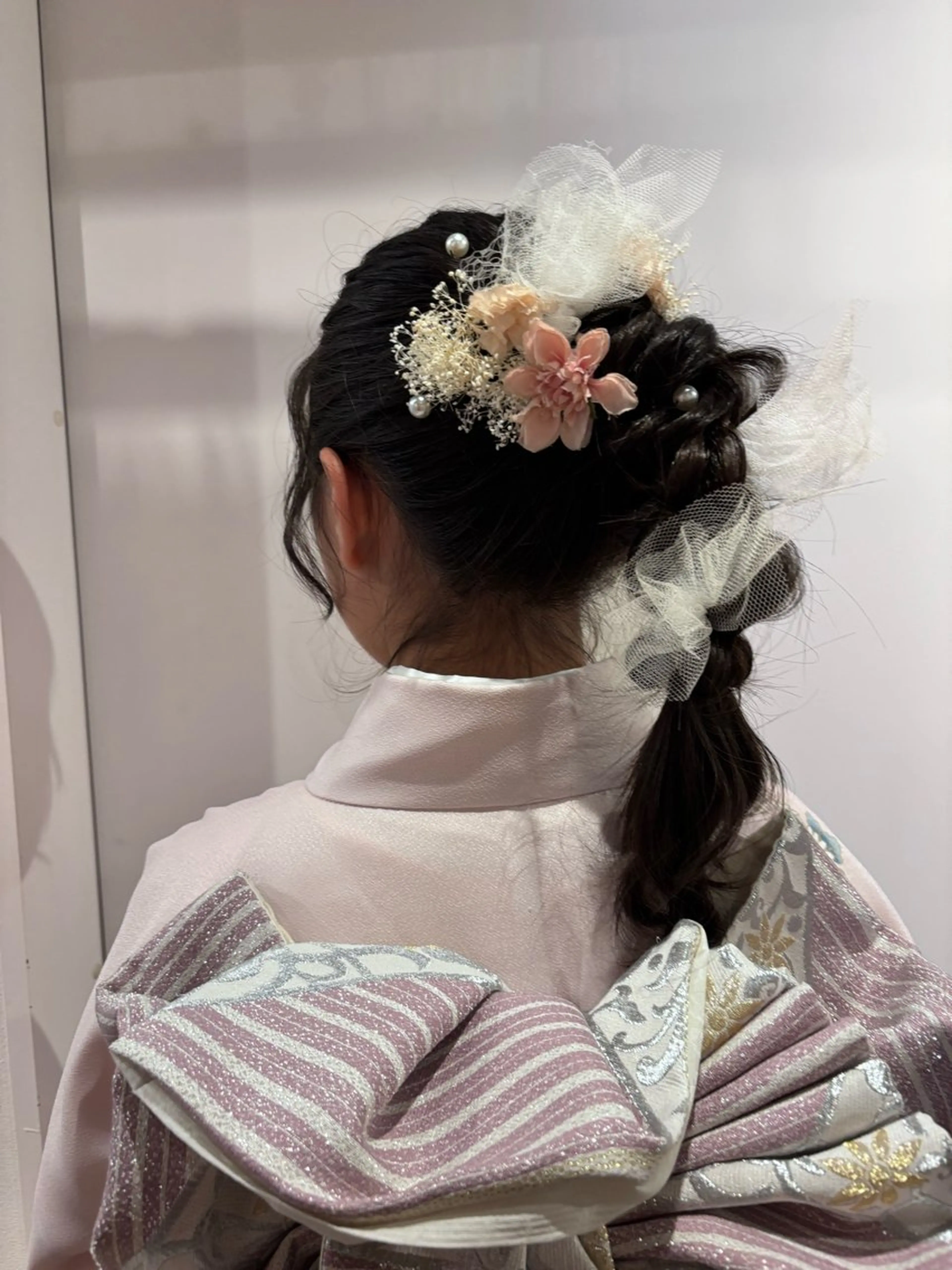 ロング 中山 郁恵のヘアスタイル