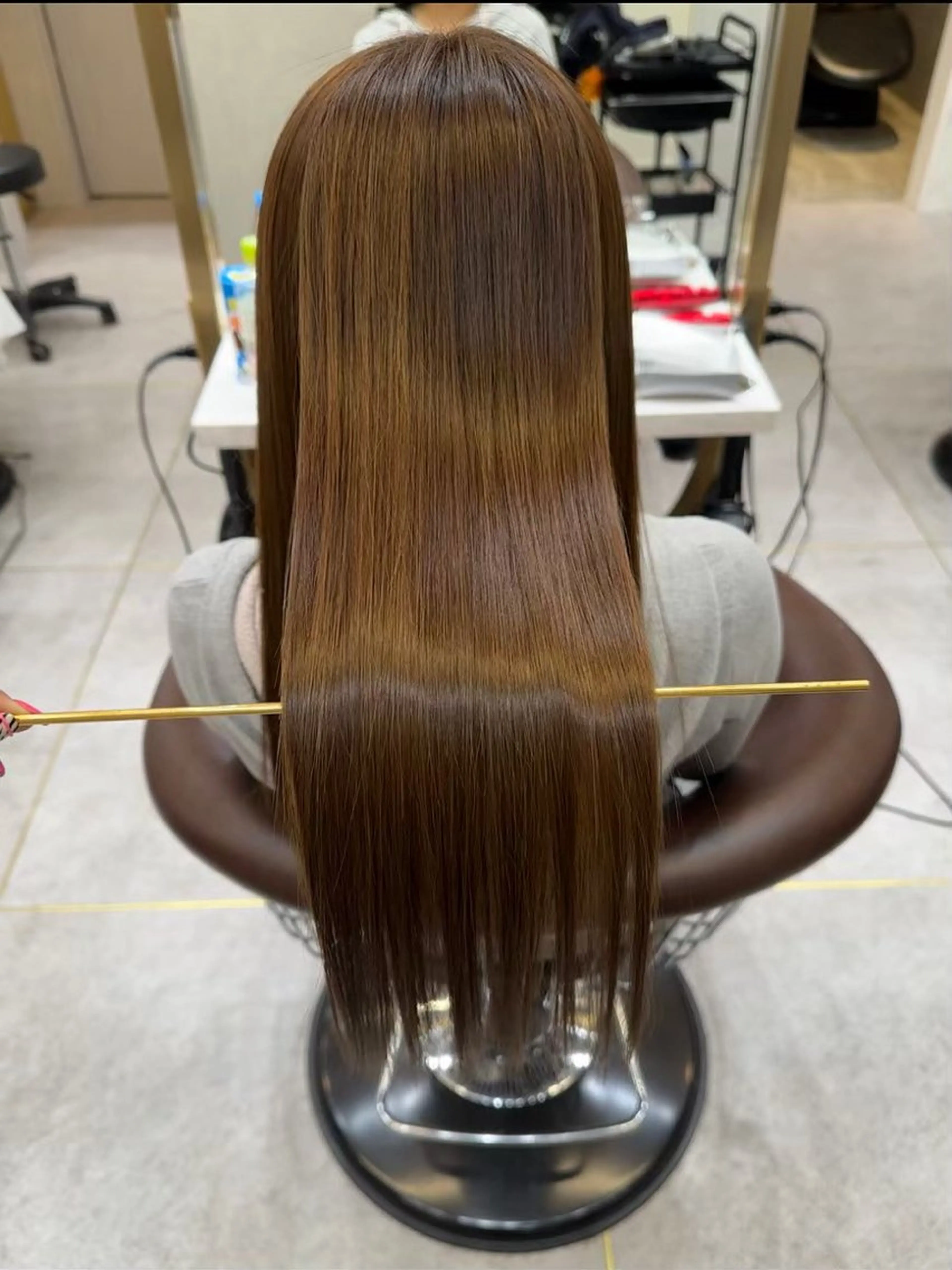 カット 縮毛矯正 トリートメント ✨レイヤー/韓国 /✨ヘア山下　遥のヘアスタイル