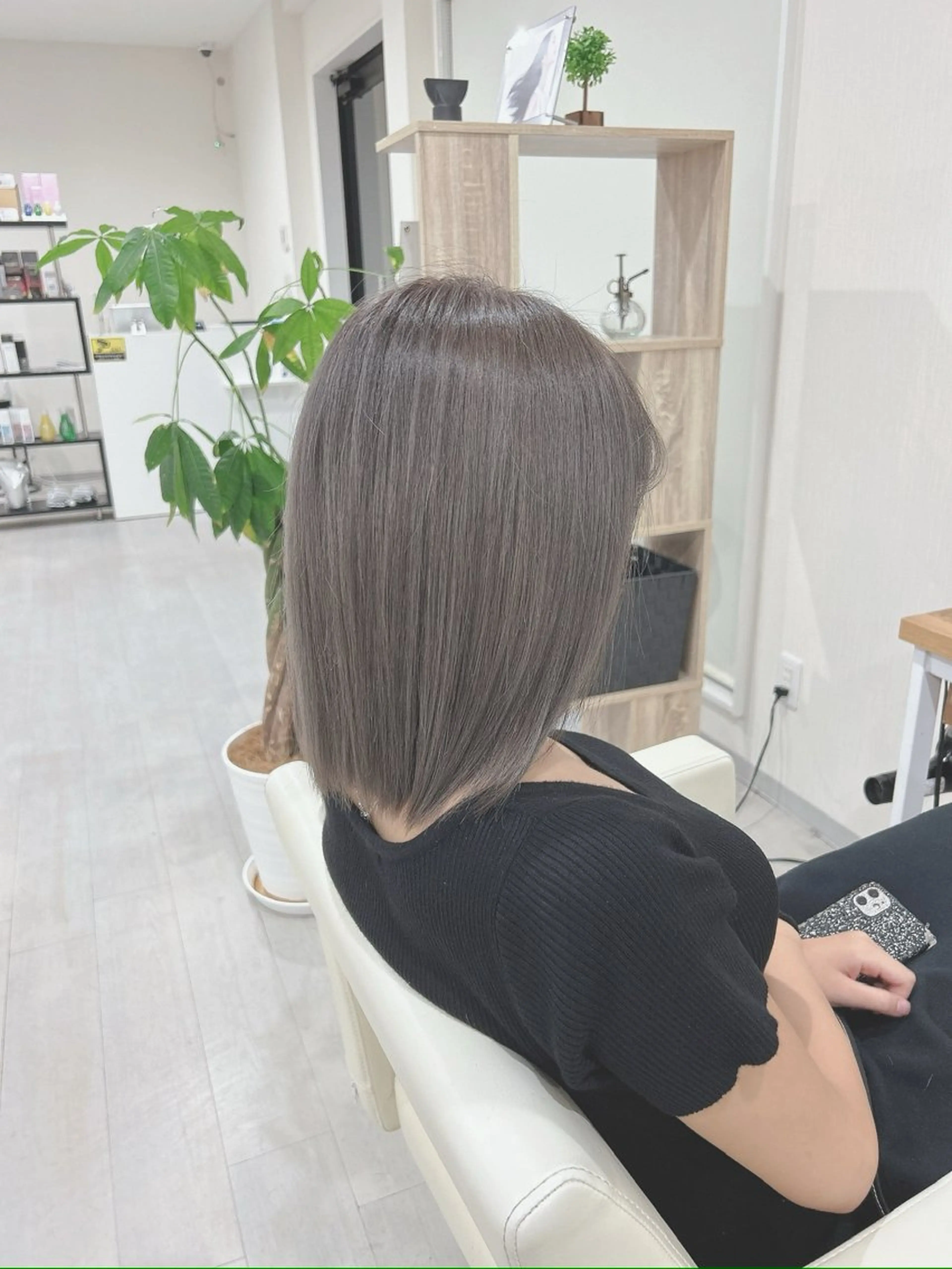 ミディアム カラー 【tejina】 ochiのヘアスタイル