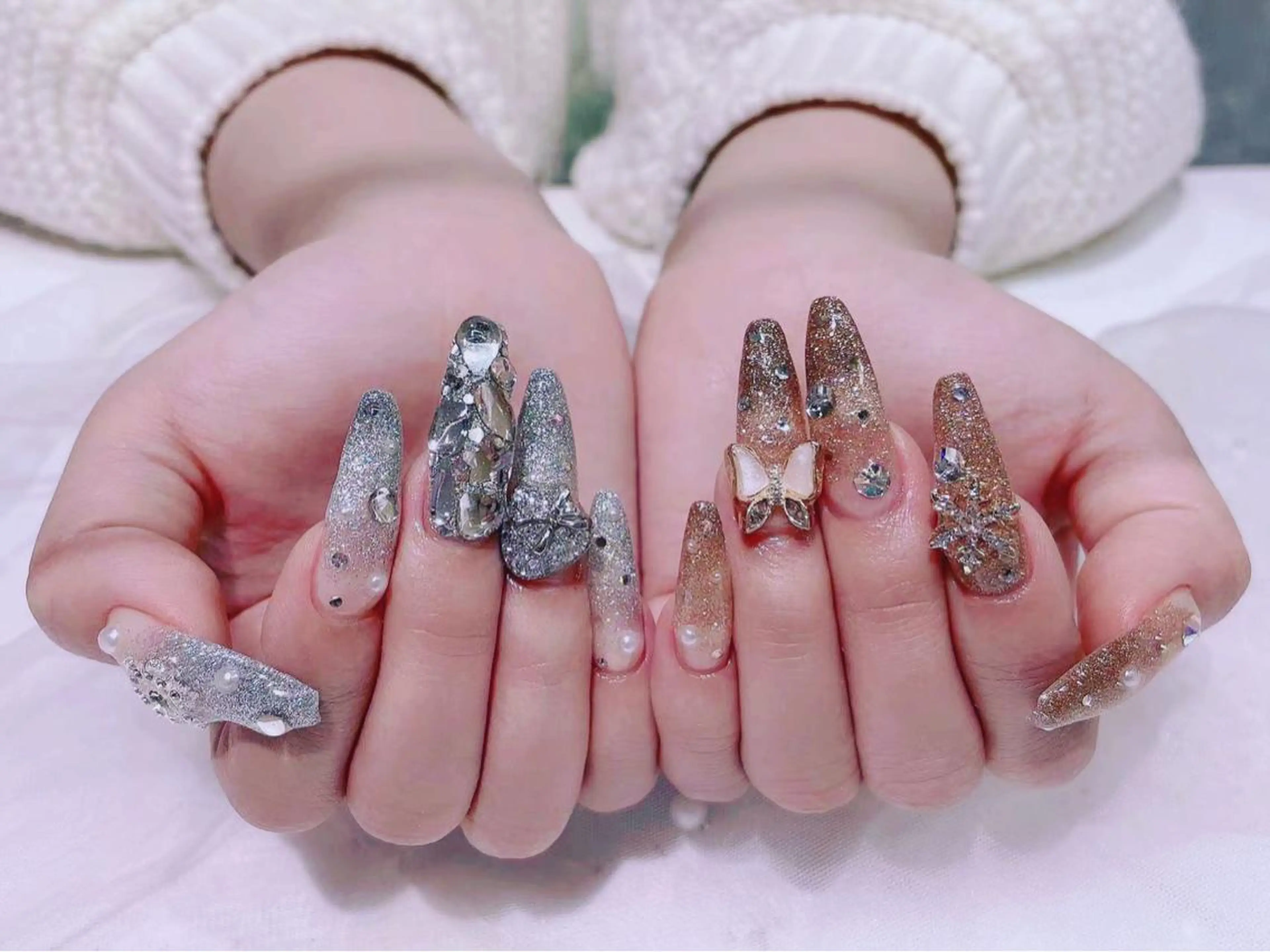 ネイル 長さだし専門店 M2　rikaのネイルデザイン