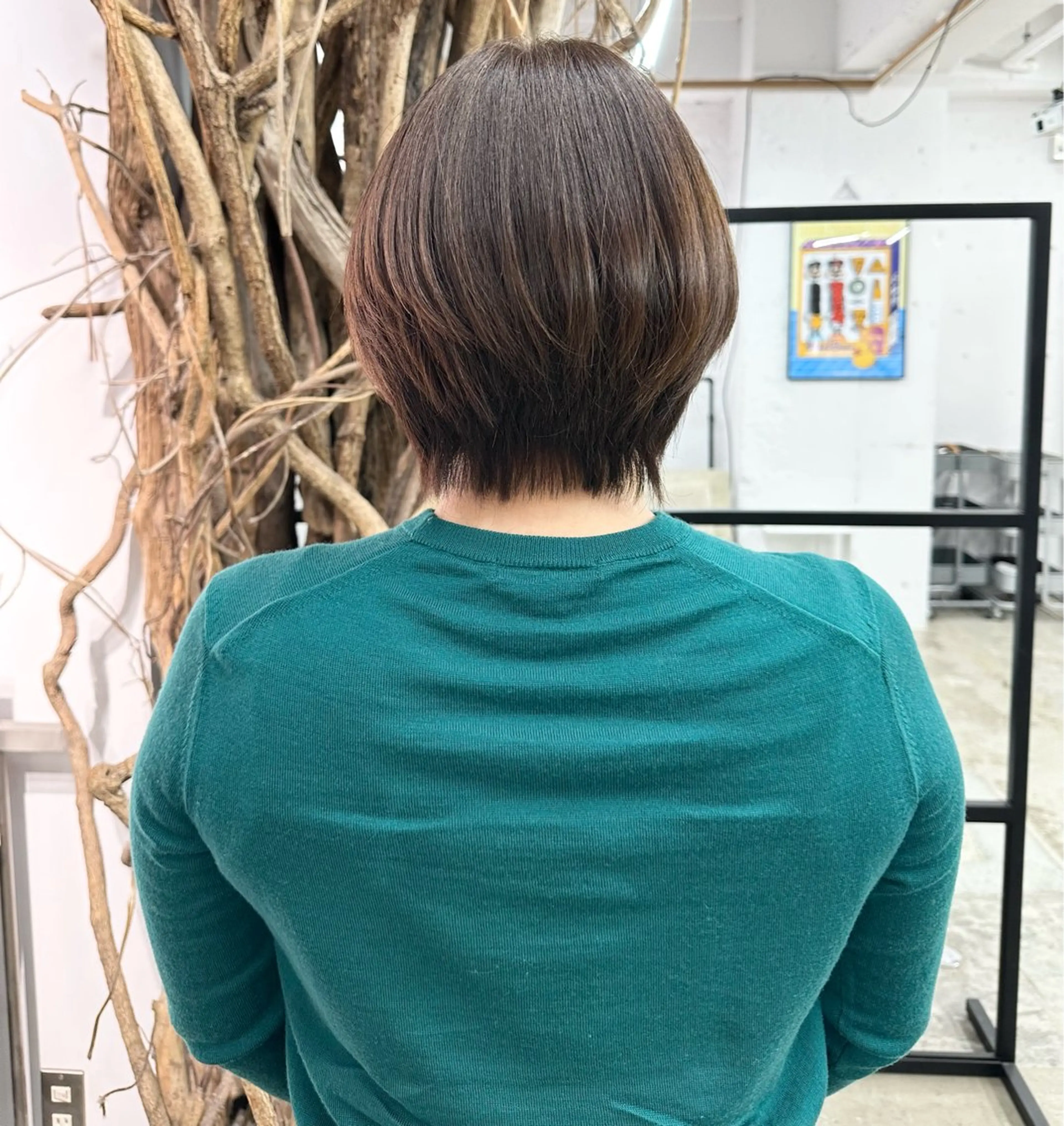 ショート ショートヘア 増田 百花のヘアスタイル