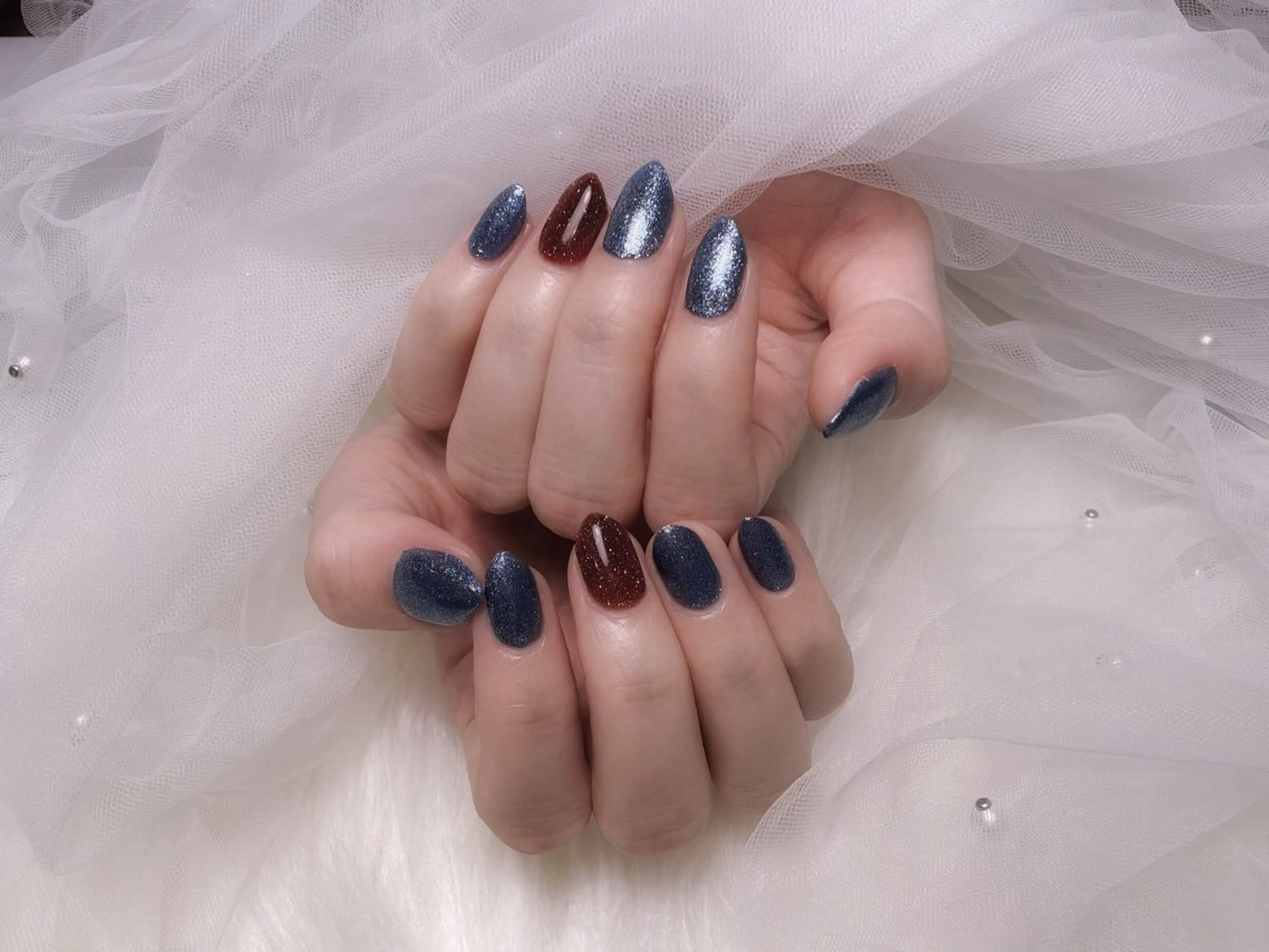 ネイル ハンドネイル Leo nail梅田 nanohaのネイルデザイン