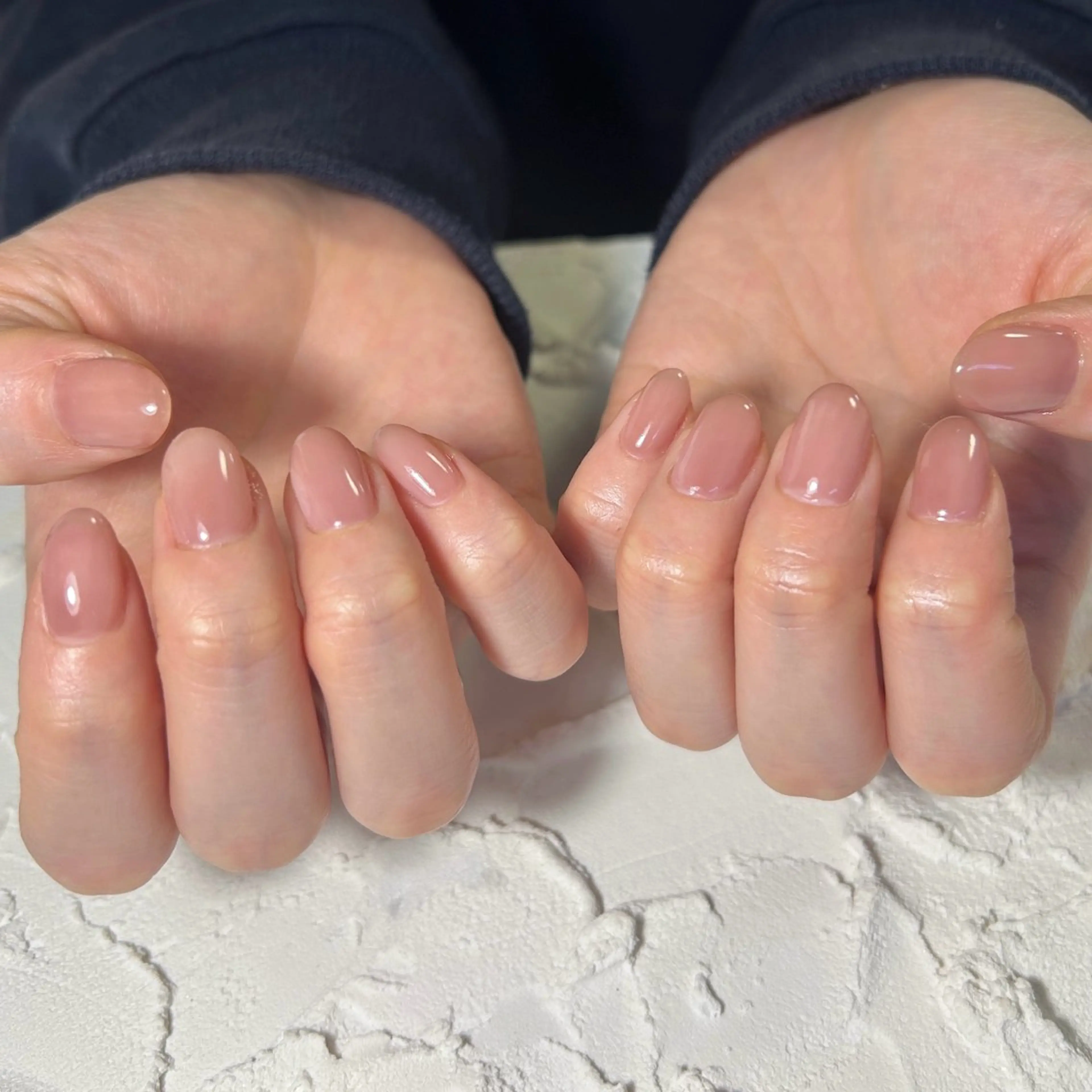 ネイル ワンカラーネイル ハンドネイル Lofinails ちひろのネイルデザイン