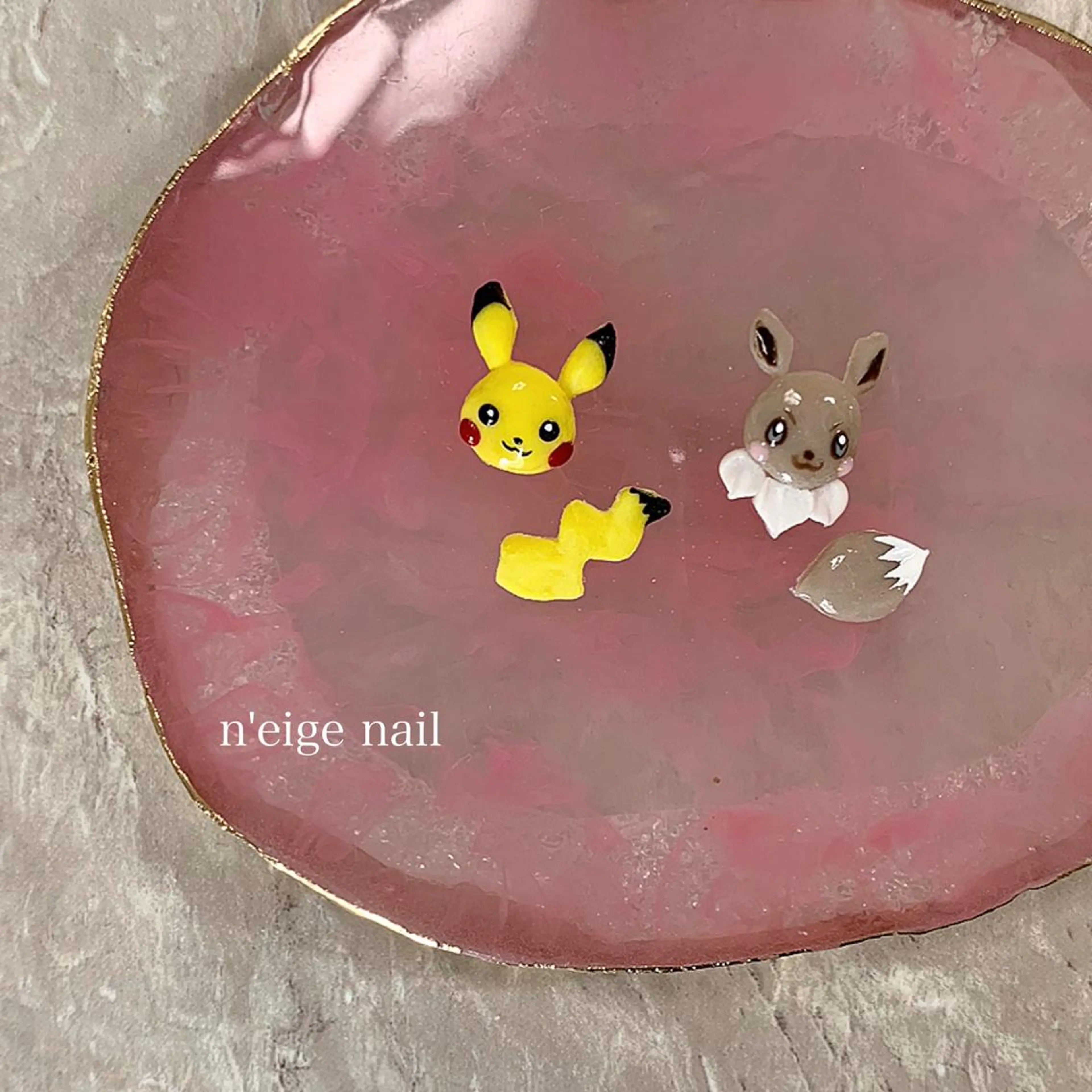 ネイル アートネイル キラキラネイル 韓国ネイル ニュアンスネイル 夏ネイル n'eige nail所属・大谷 綾香のネイルデザイン