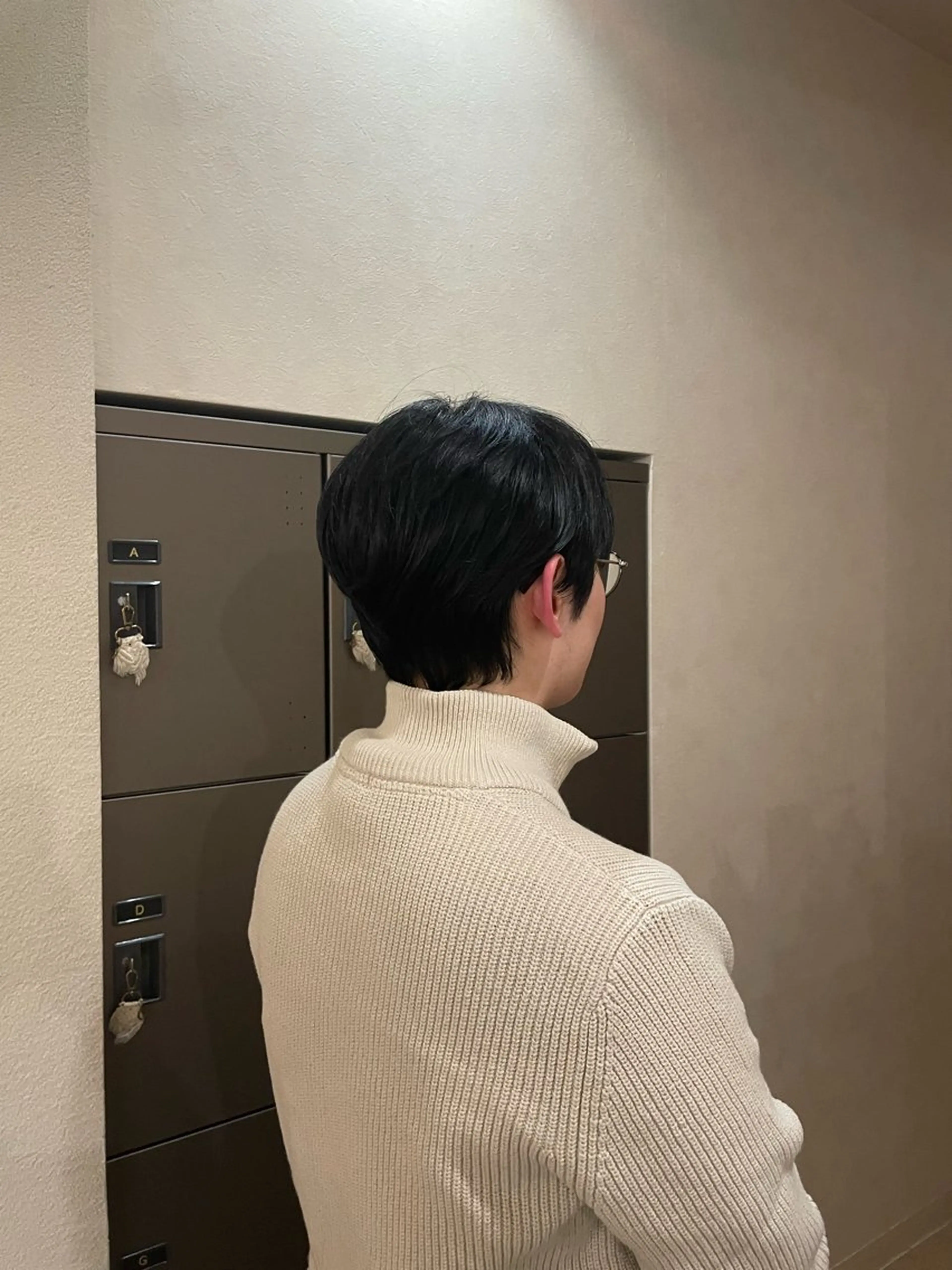 メンズ mahae 林のヘアスタイル