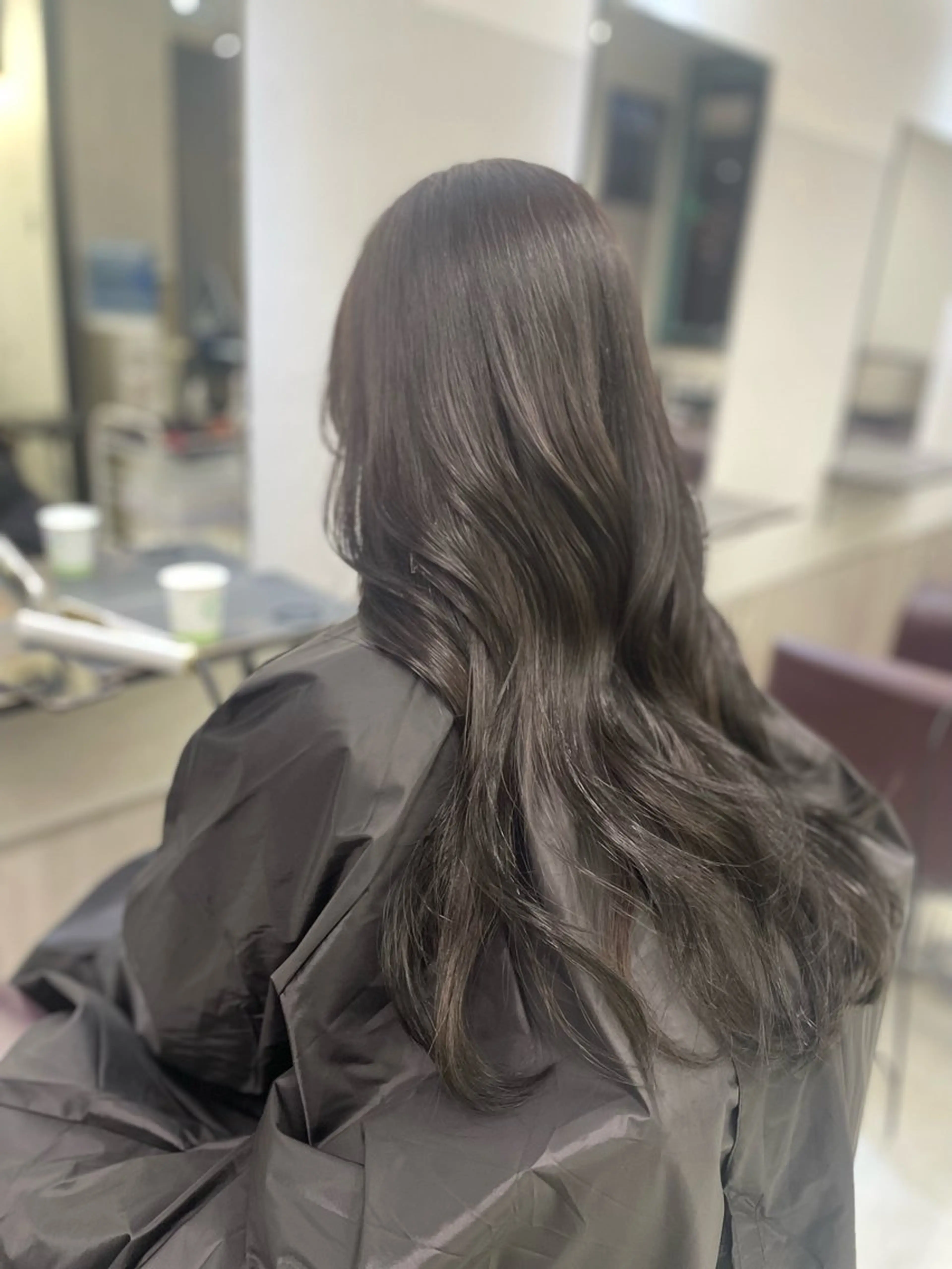 ロング カラー レイヤーカット AIRI layer cut hairのヘアスタイル