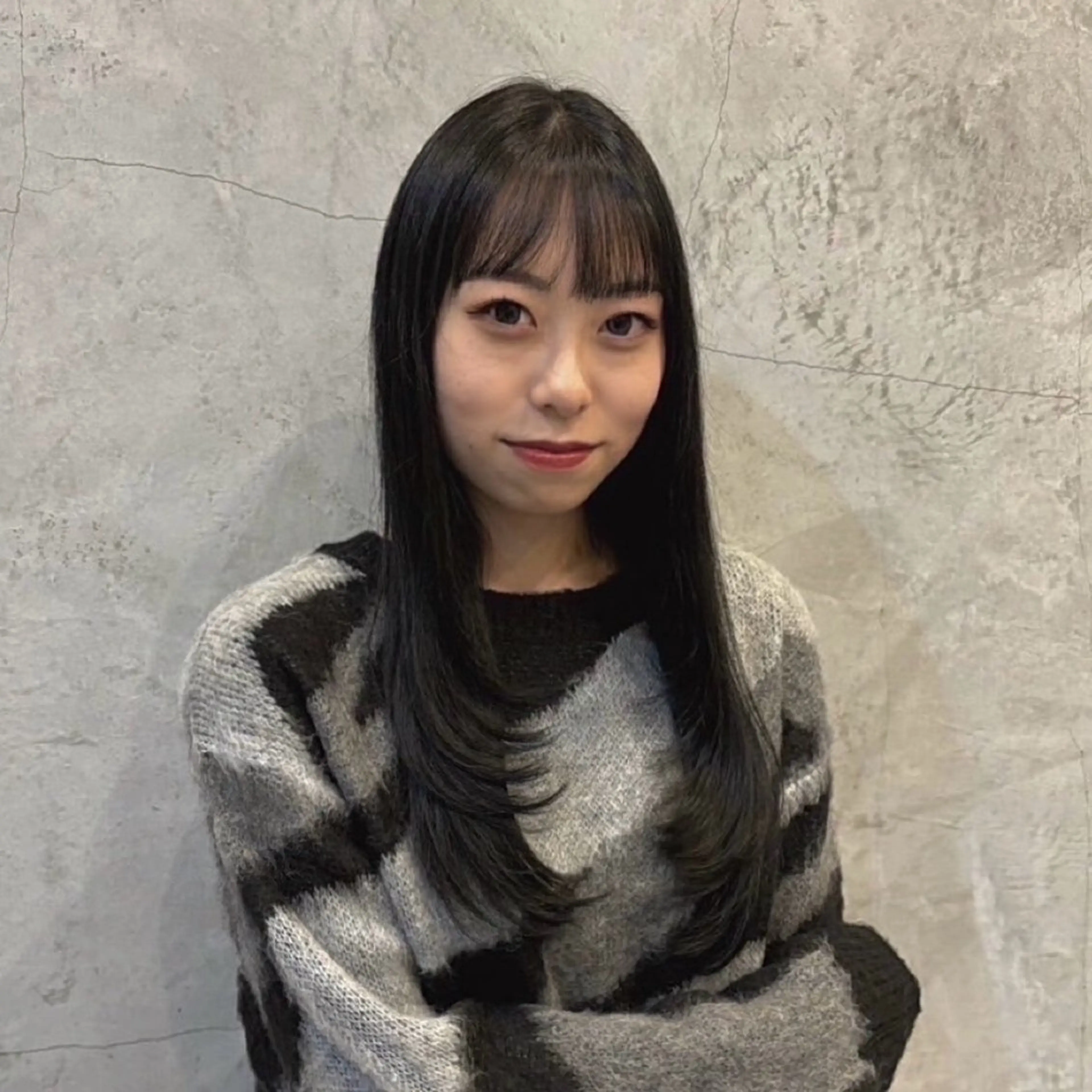 ロング シャドウパーマ/ツイ スト/近藤百華🎀のヘアスタイル