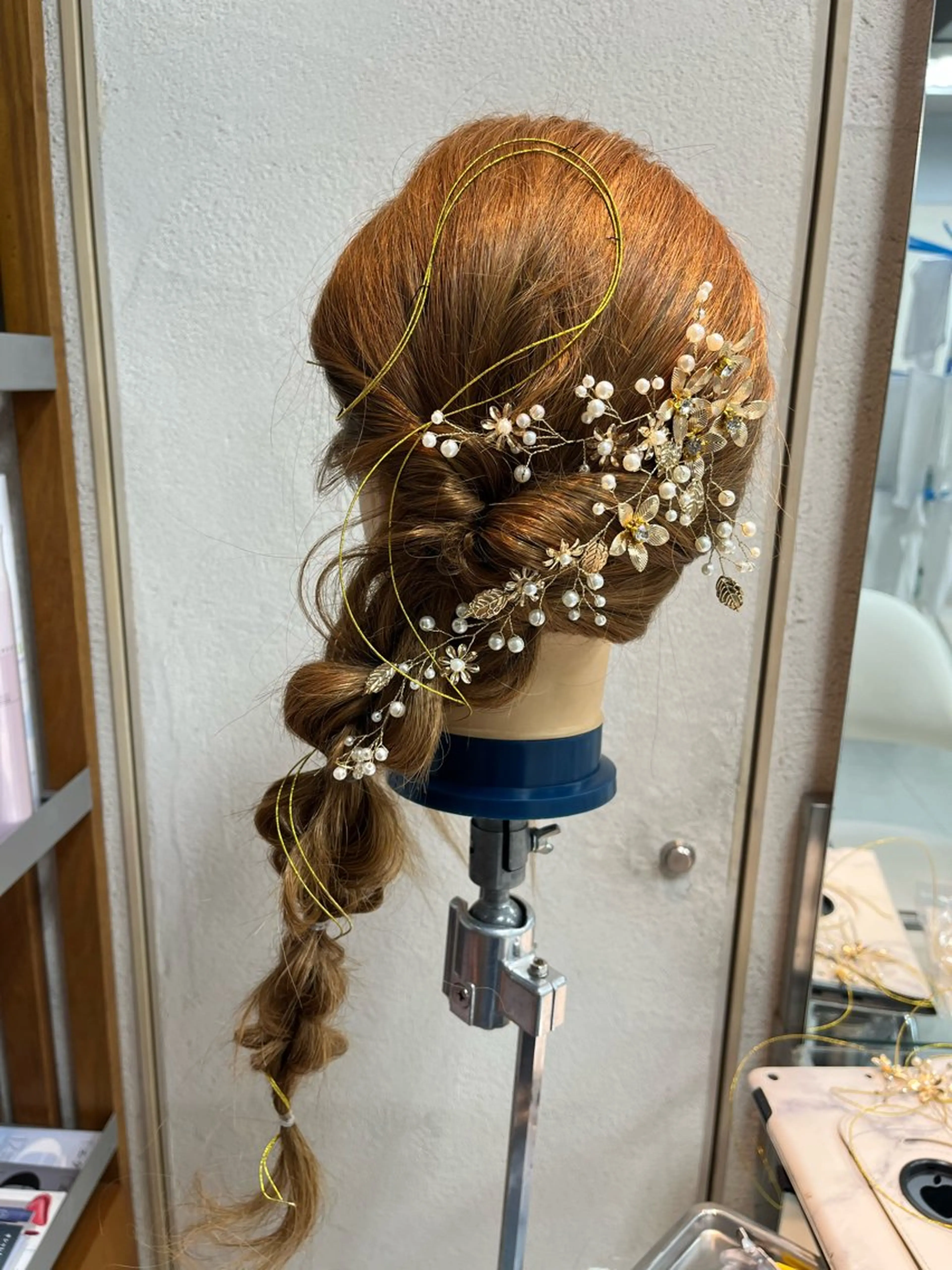 ロング ヘアセット 山﨑 勝大のヘアスタイル