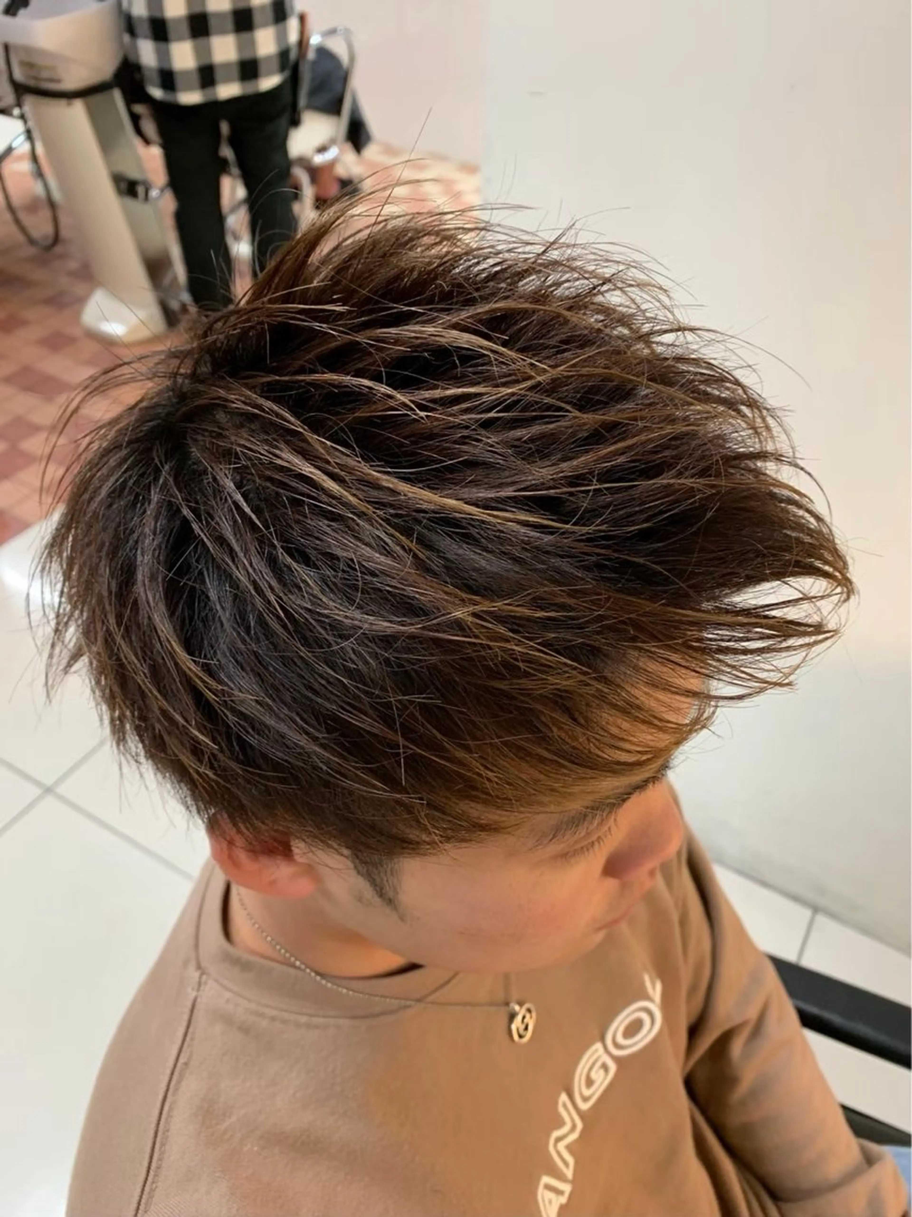 カラー ヘアカラー メンズカット支持率 No.I👑sawaのヘアスタイル