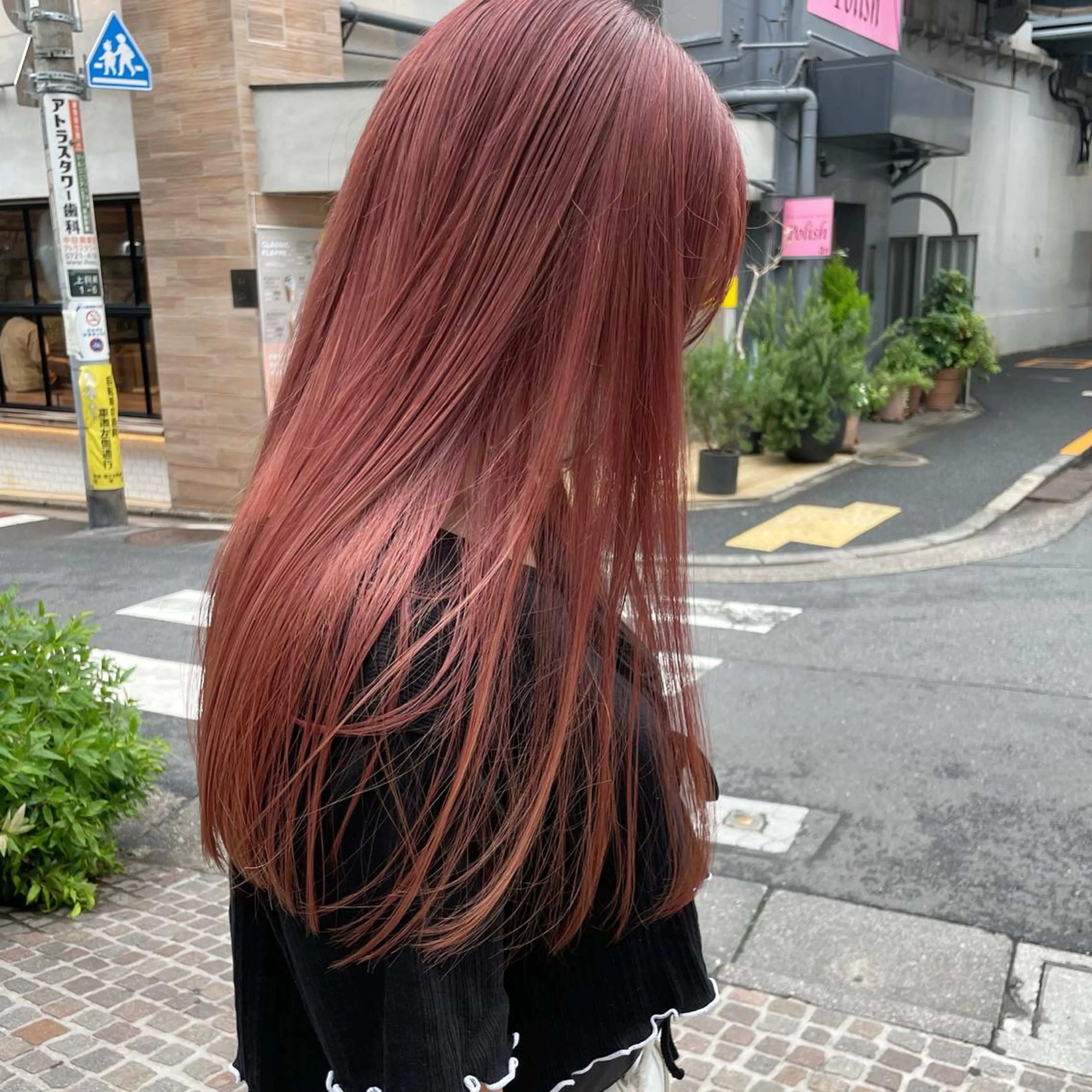 ケアブリーチ＋カラーの写真