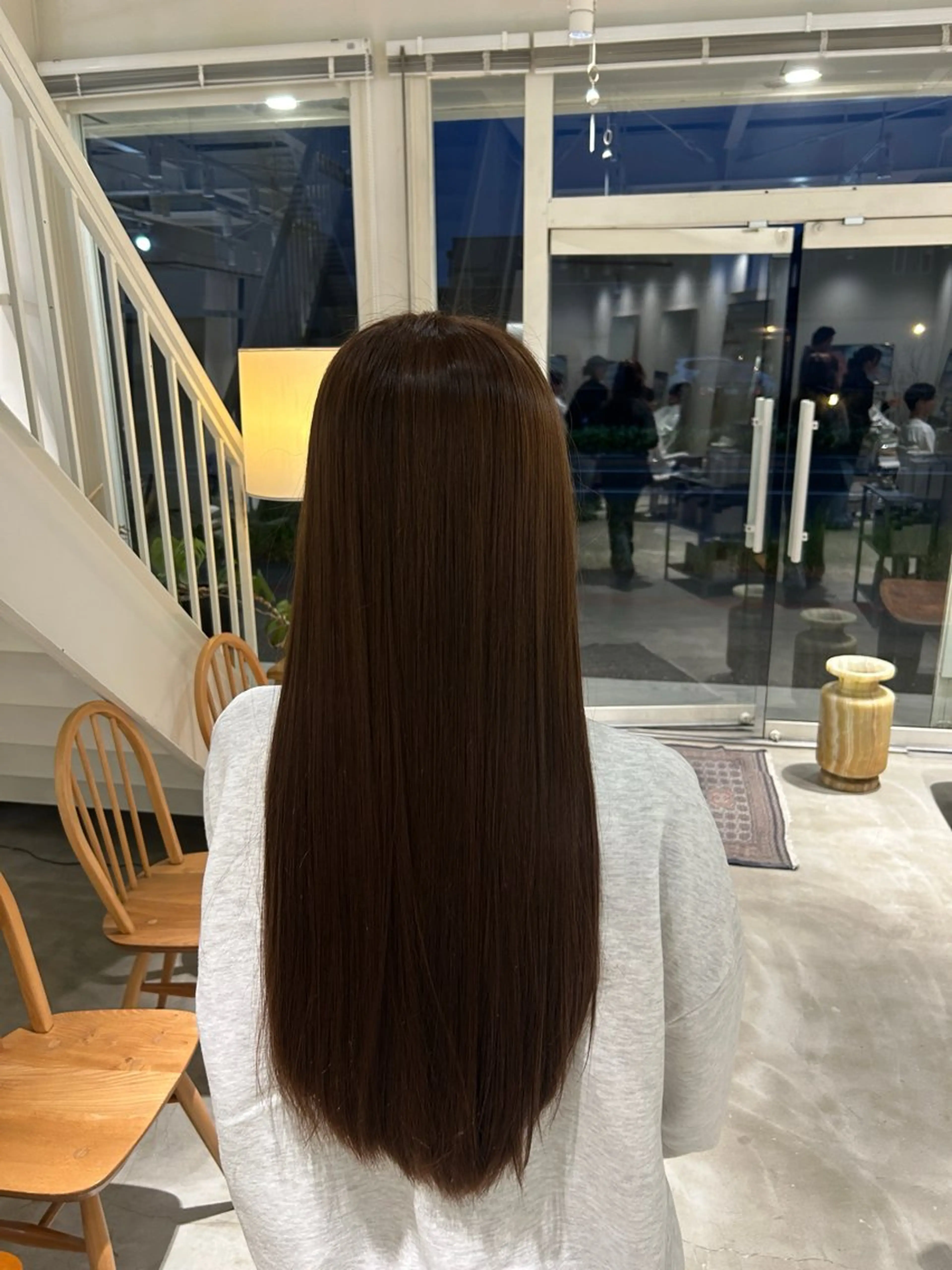 ロング カラー ヘアカラー 篠原 若奈のヘアスタイル