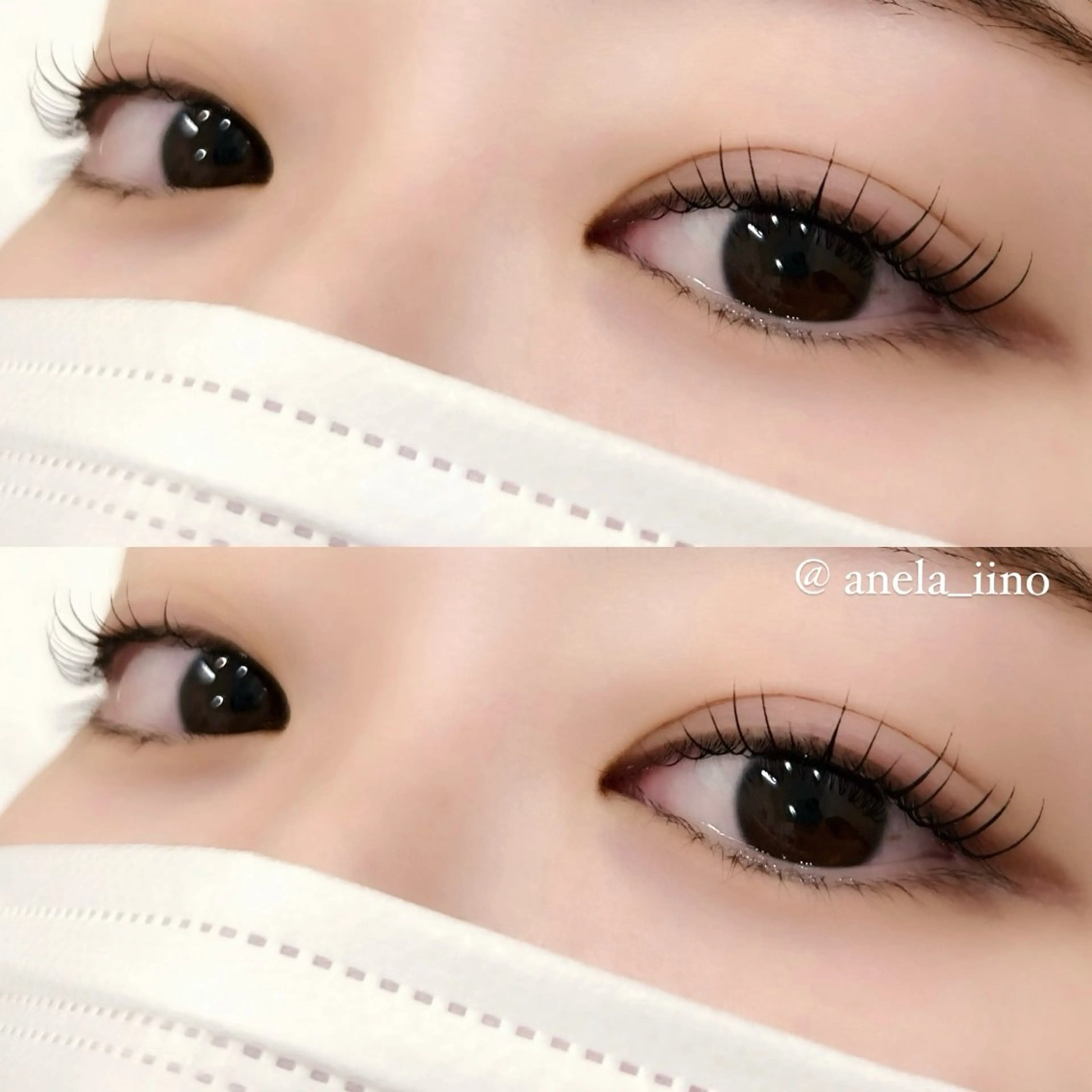 マツエク・マツパ 一重×まつ毛パーマ 🎀ANELA 飯野🎀のマツエク・マツパデザイン