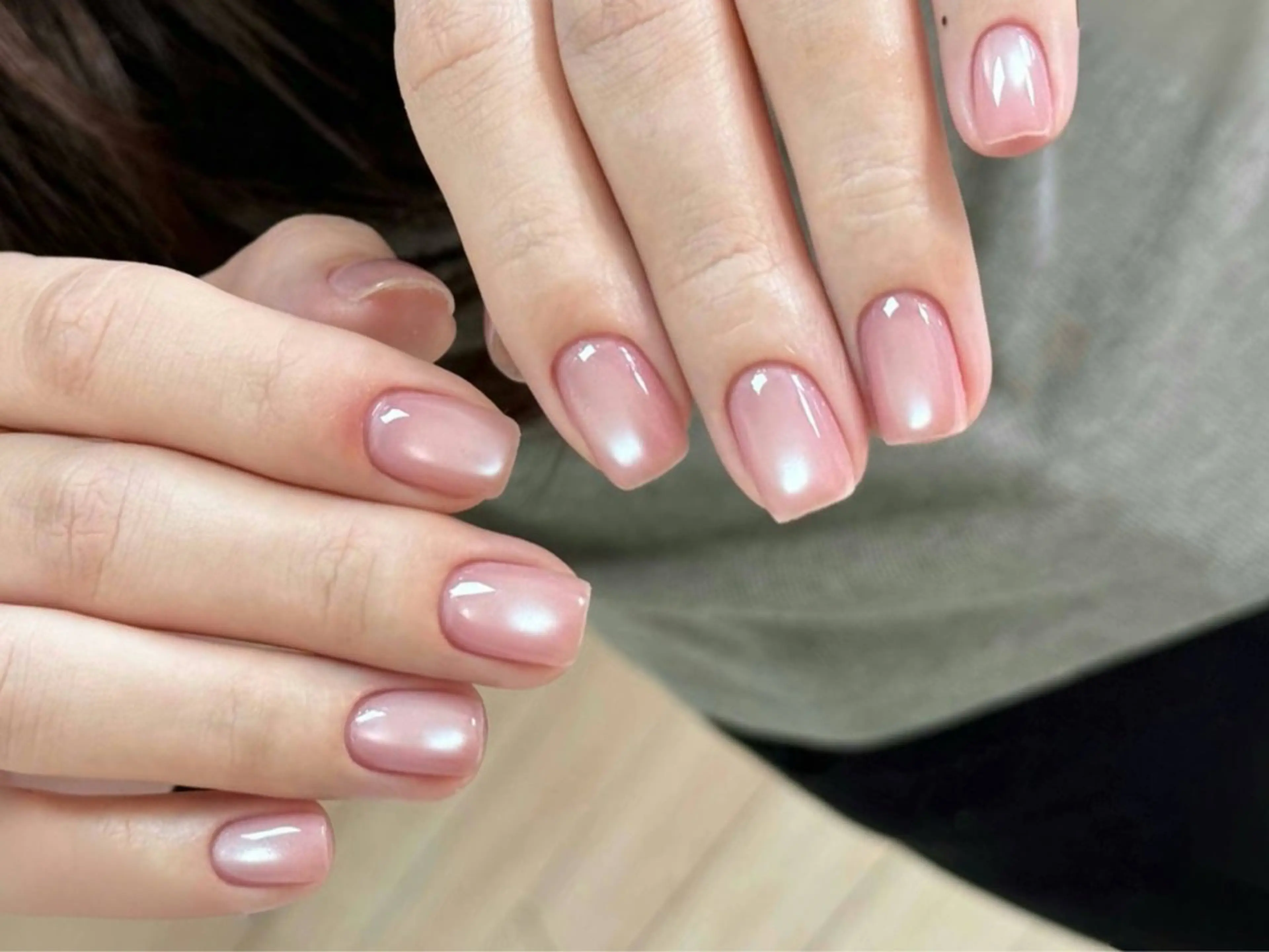 ネイル アートネイル べっ甲ネイル チークネイル 長さ出し フットネイル ハンドネイル ラッキーネイルサロン 西川口東口店のネイルデザイン