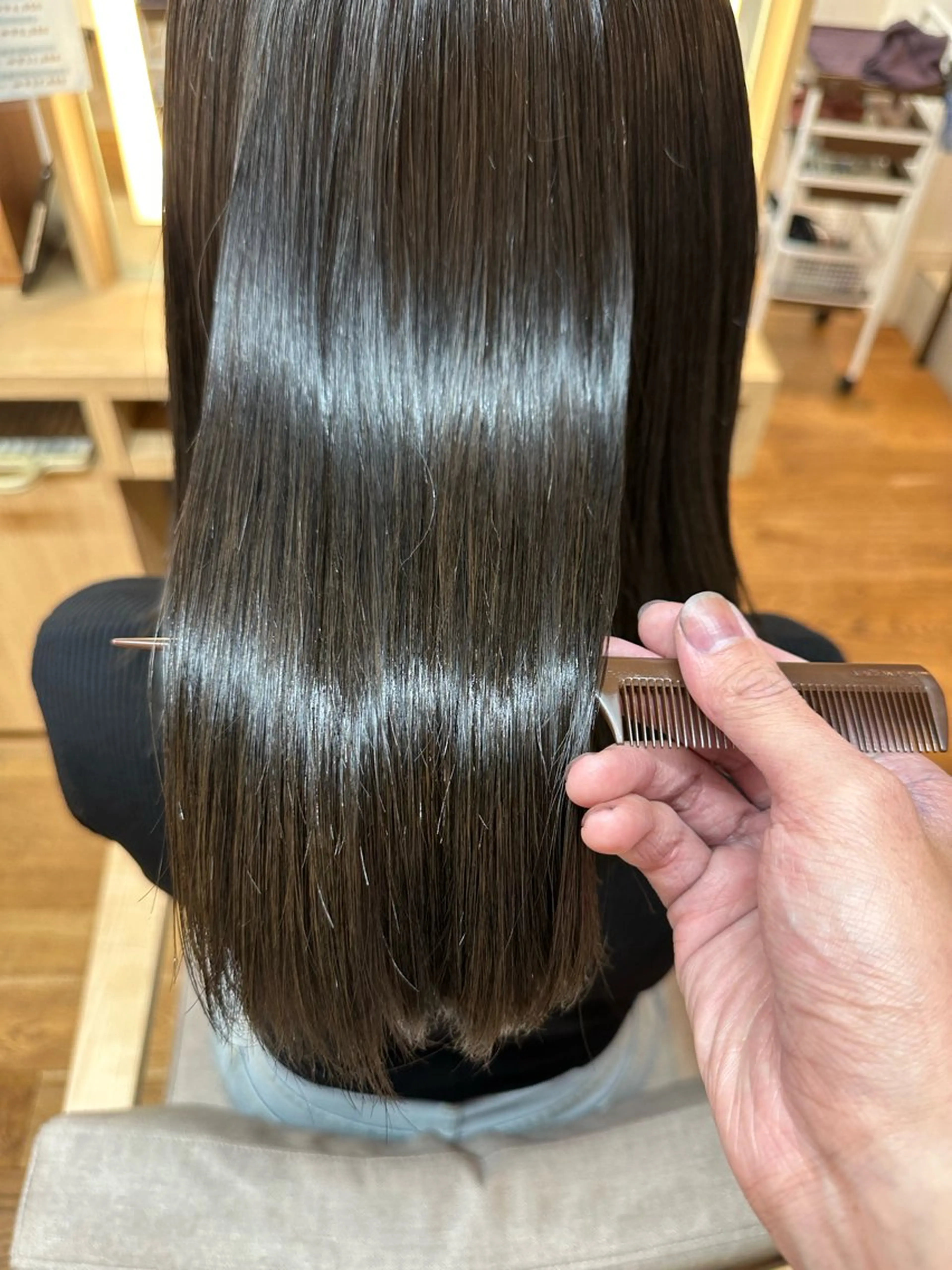 ミディアム カラー ヘアカラー ナチュラルカラー✨ SHINYAのヘアスタイル