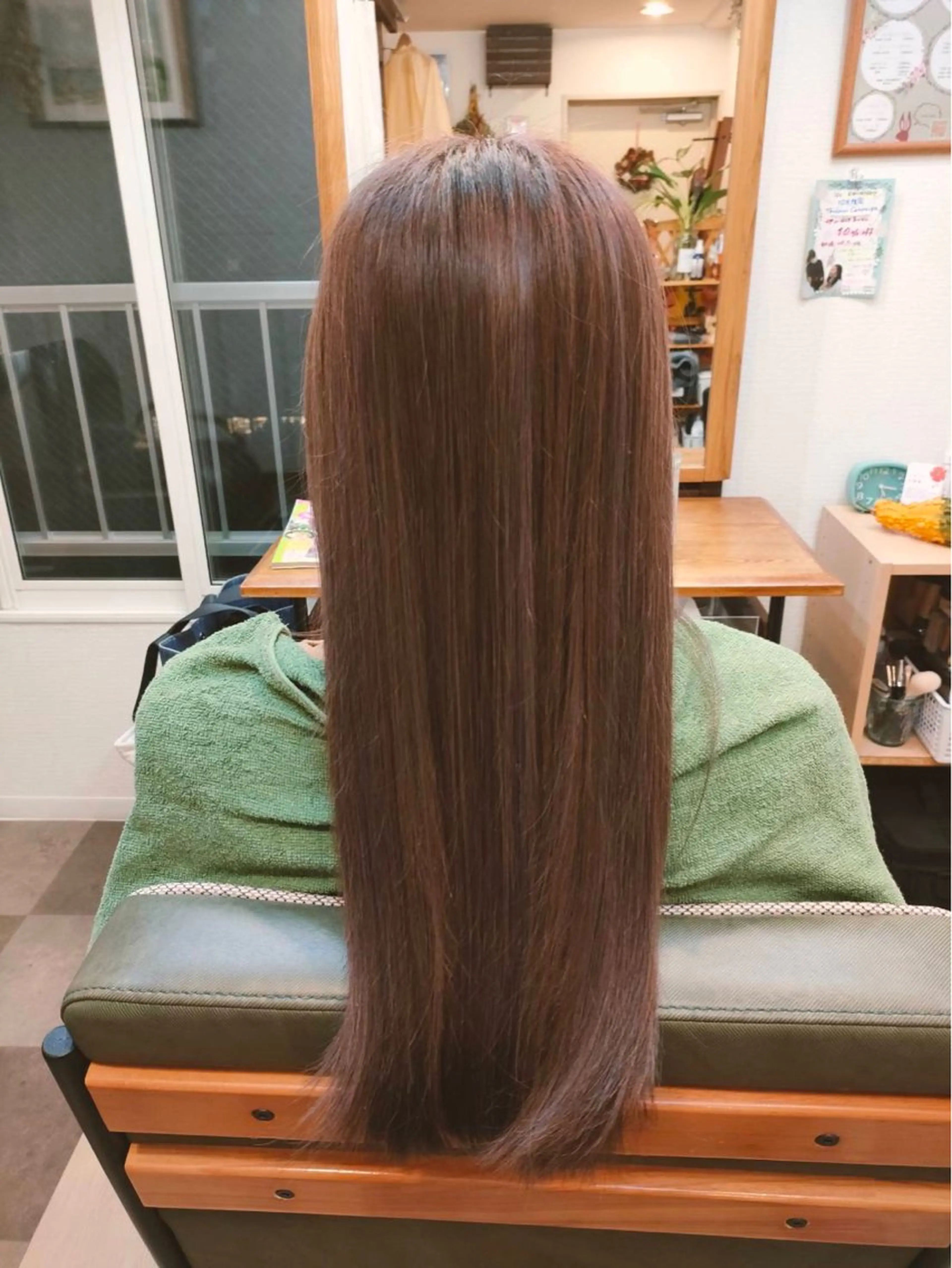 ロング カラー カット ヘアカラー トリートメント HempBeauty 浅野アサミのヘアスタイル