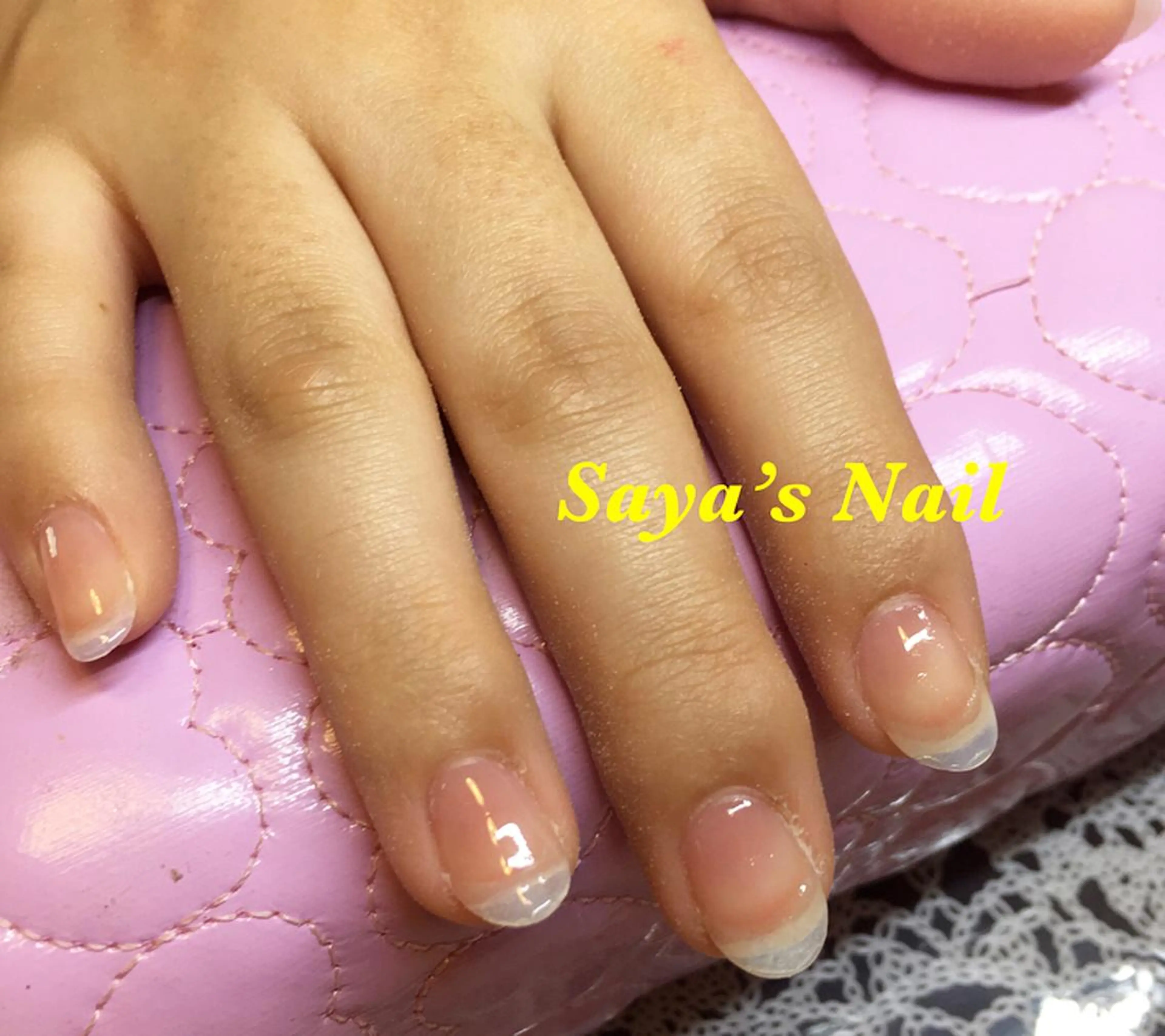 ネイル 長さ出し ネイルチップ SantéNail SAYAKAのネイルデザイン