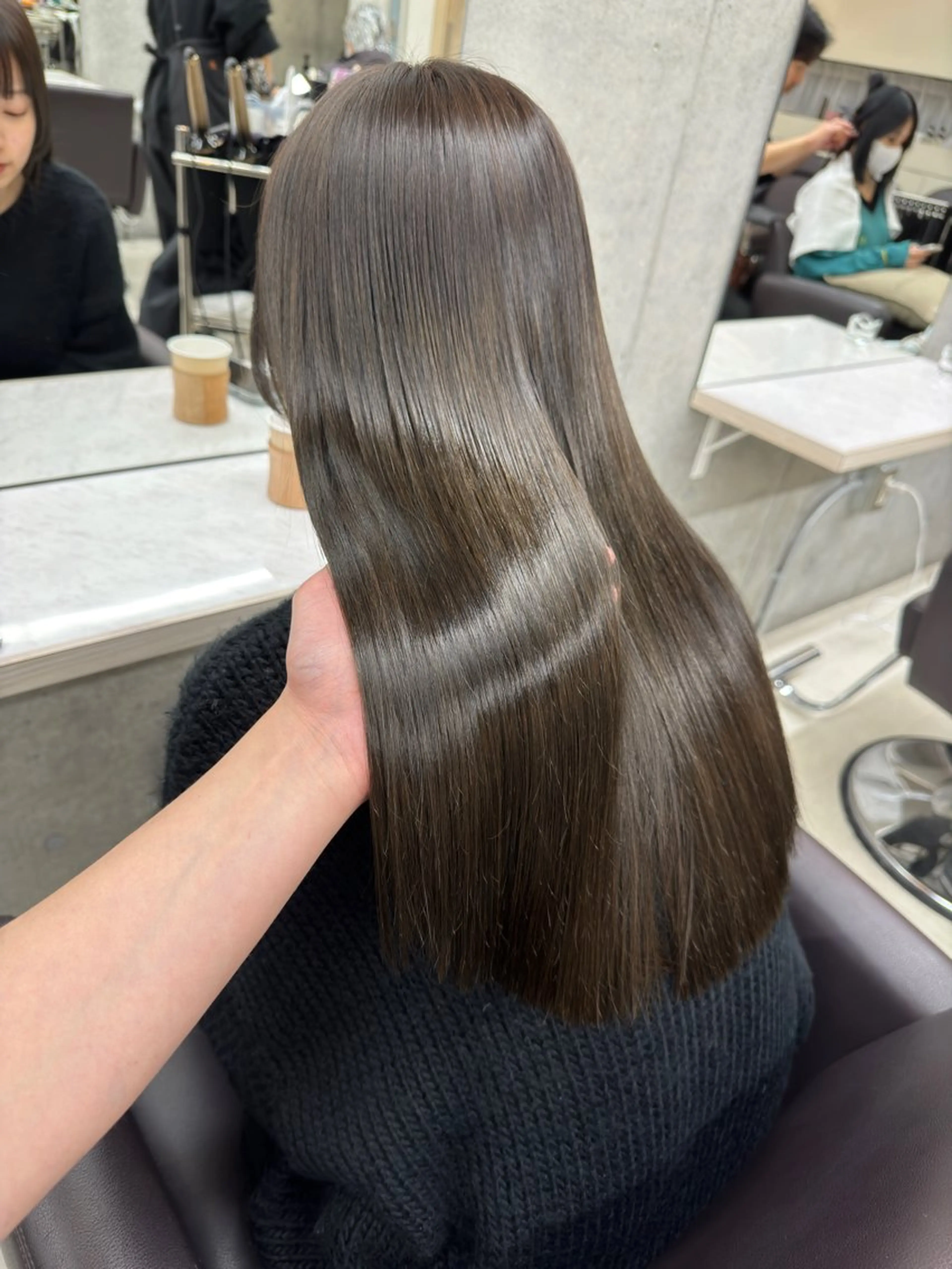 ロング Clore所属・うる艶ヘア♡韓国好き 透明感　shotaのヘアスタイル