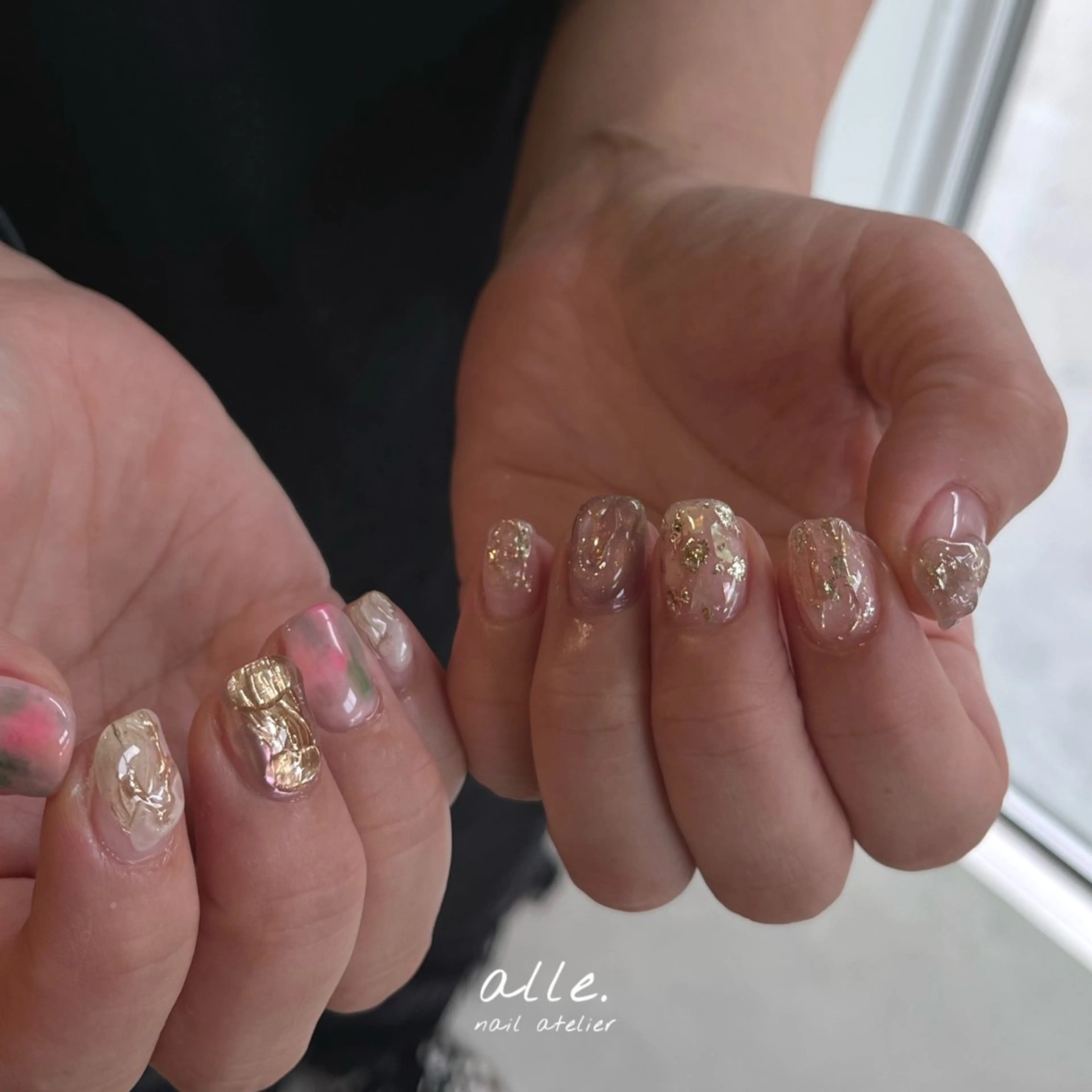 ネイル ハンドネイル atelier alle.のネイルデザイン