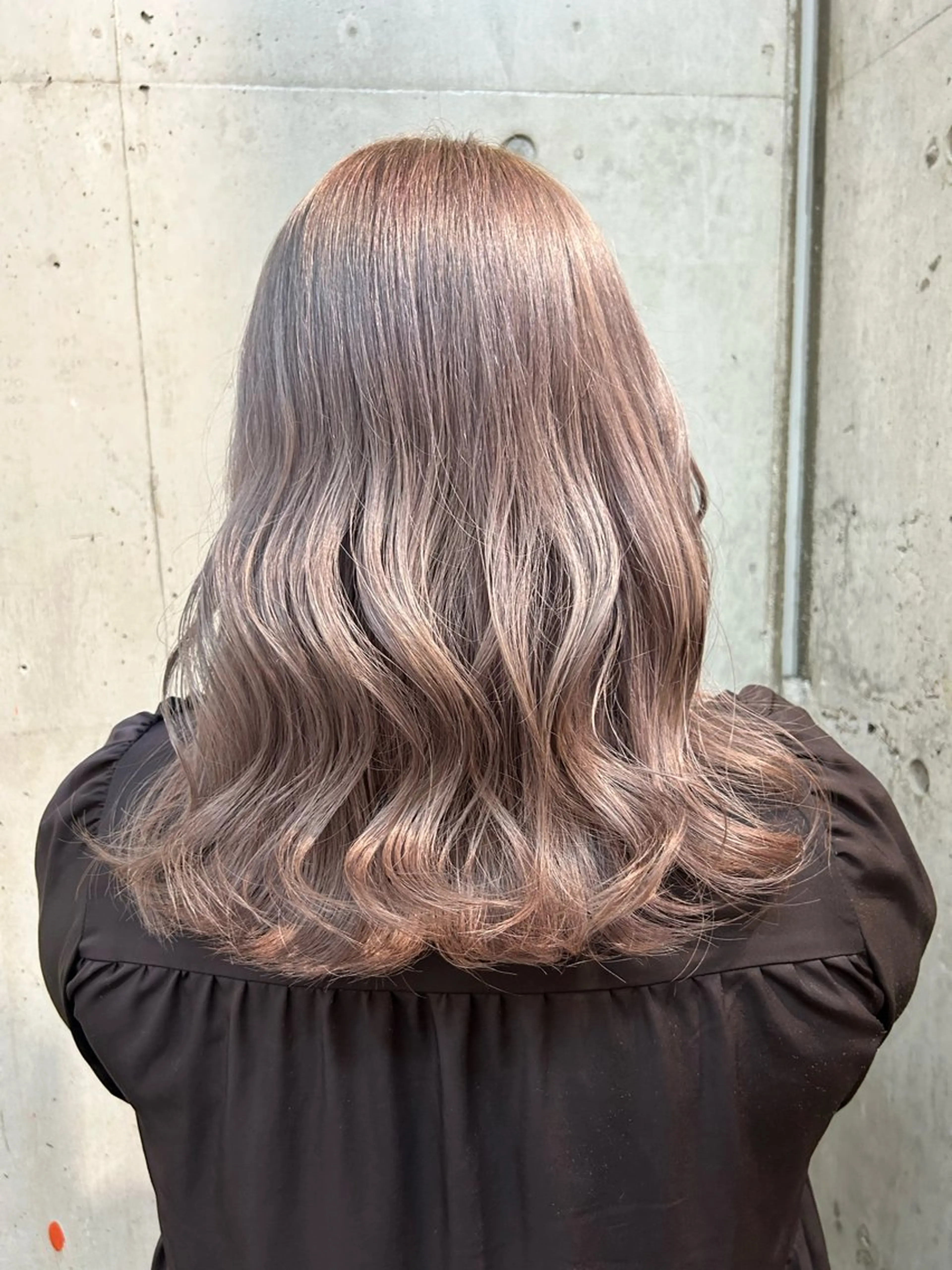 カラー ベージュカラー ピンクカラー ヘアカラー [lani ] konatsuのヘアスタイル