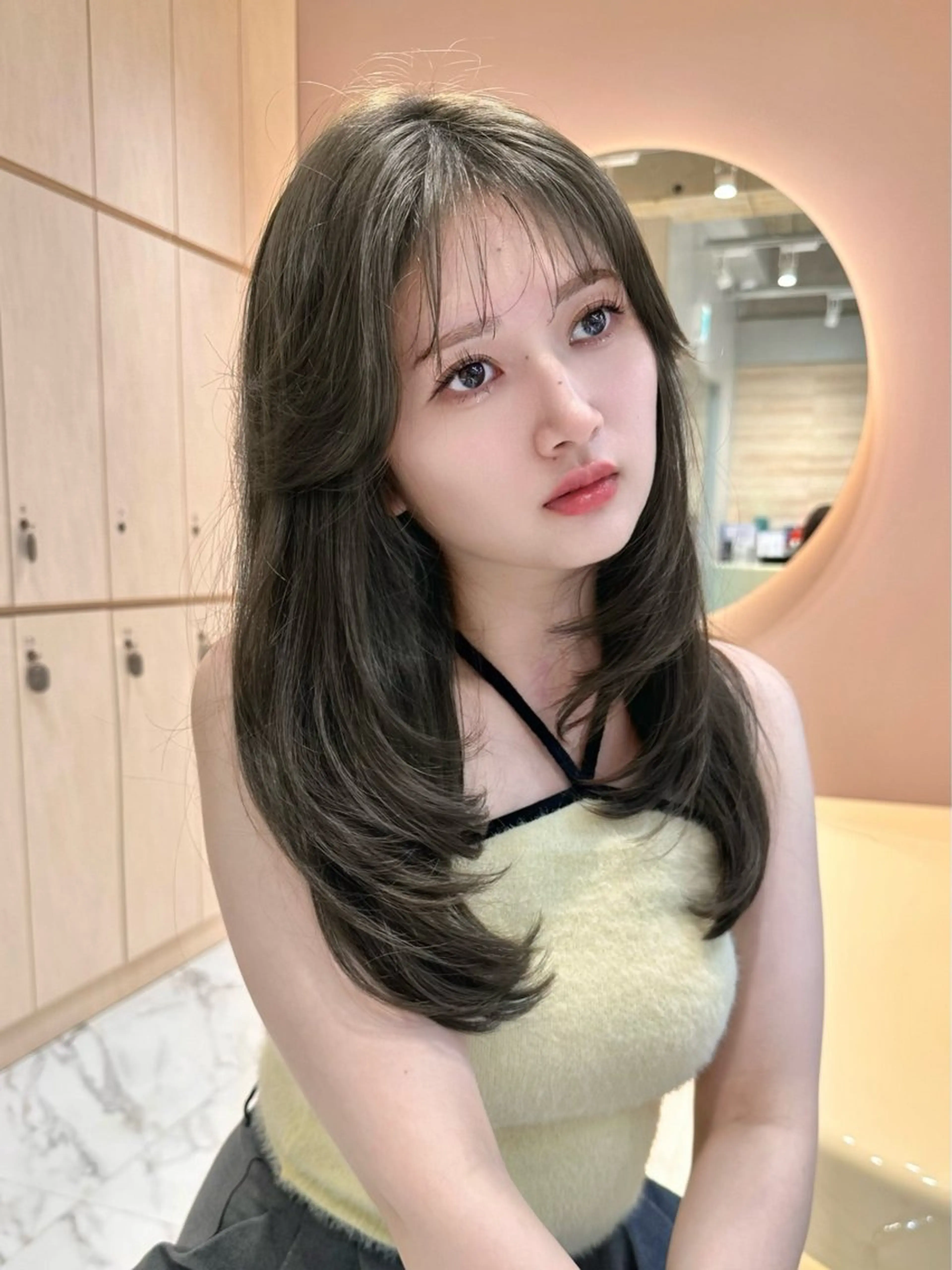 【単品メニュー✨】透明感ワンカラー➕ナノスチーム1stepトリートメント❣️の写真