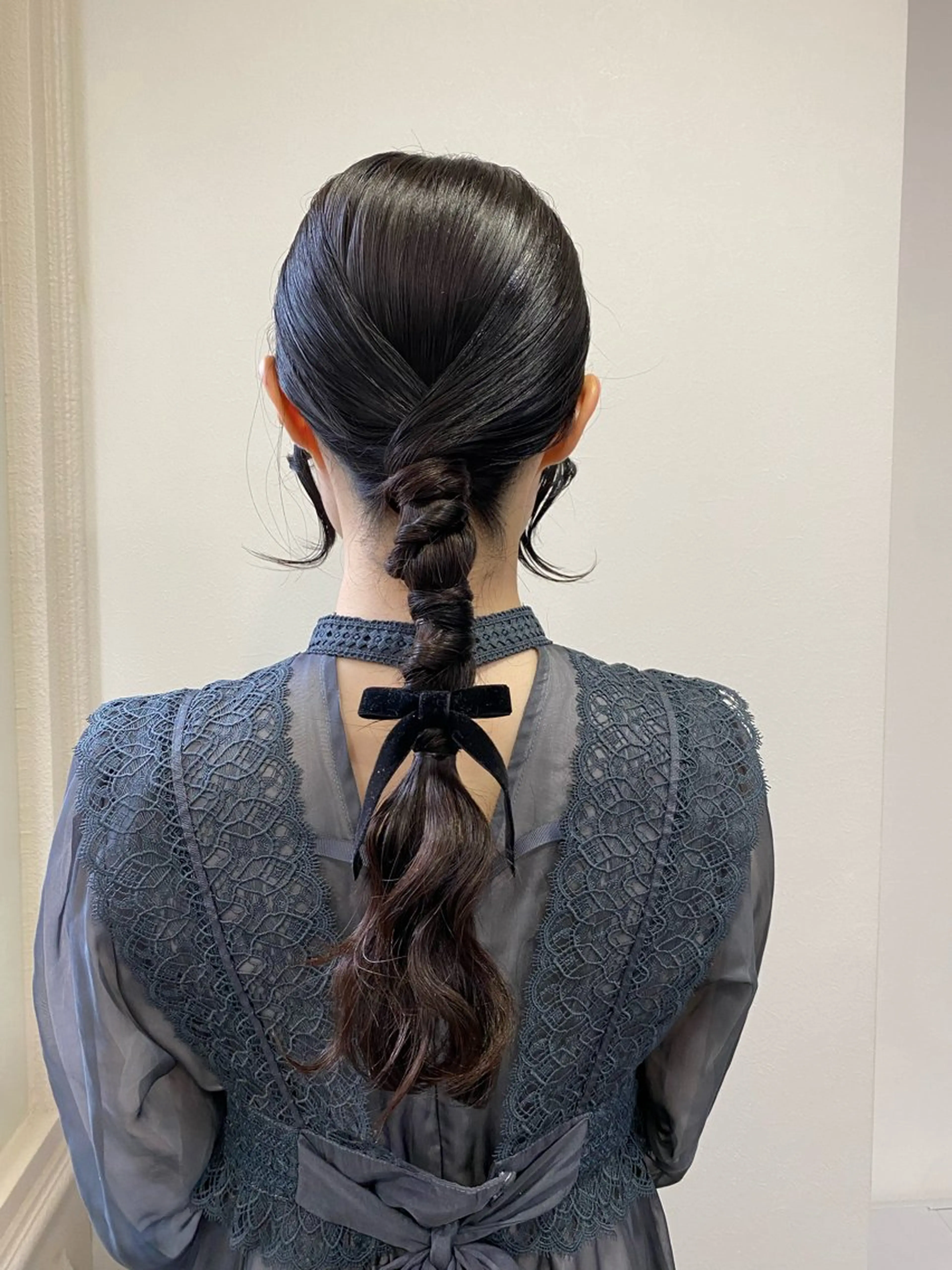 ヘアアレンジ ヘアセット 透明感カラー🫧 HARUKA🐰のヘアスタイル